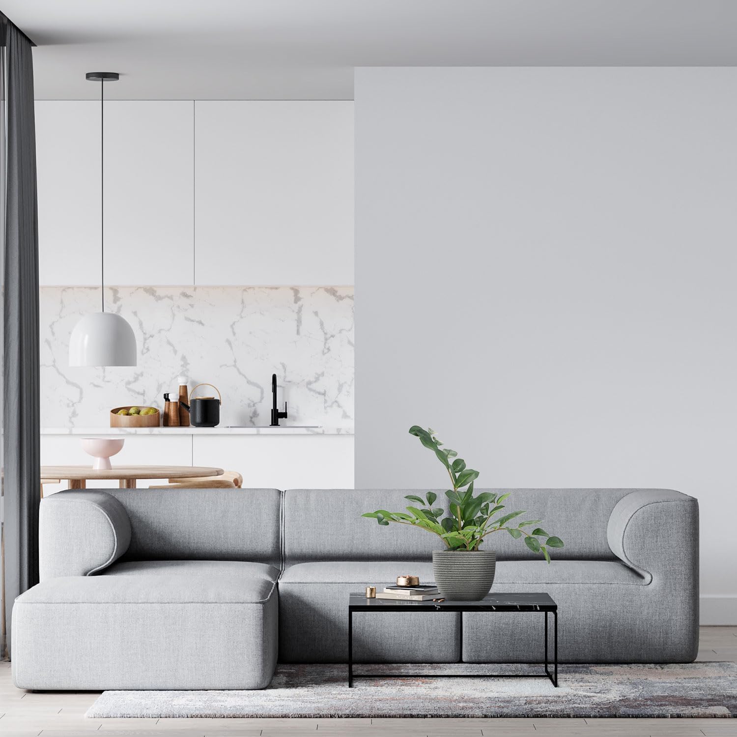 Hjh Office Pianta Artificiale ZAMIE Altezza 50 cm - immagine 7