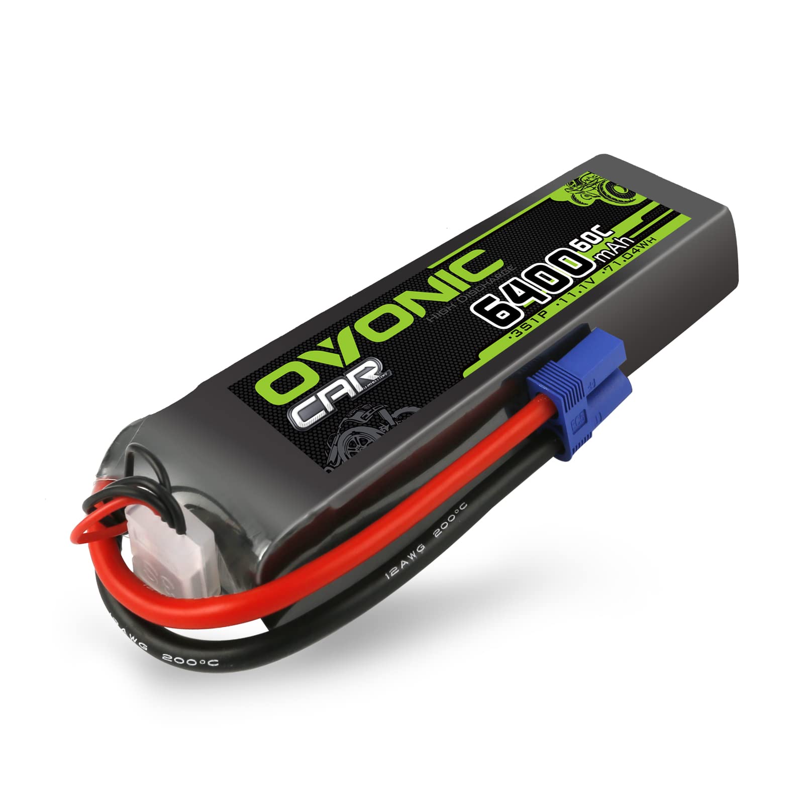Ovonic Batteria Lipo 3s 11.1V 6400mAh 60C