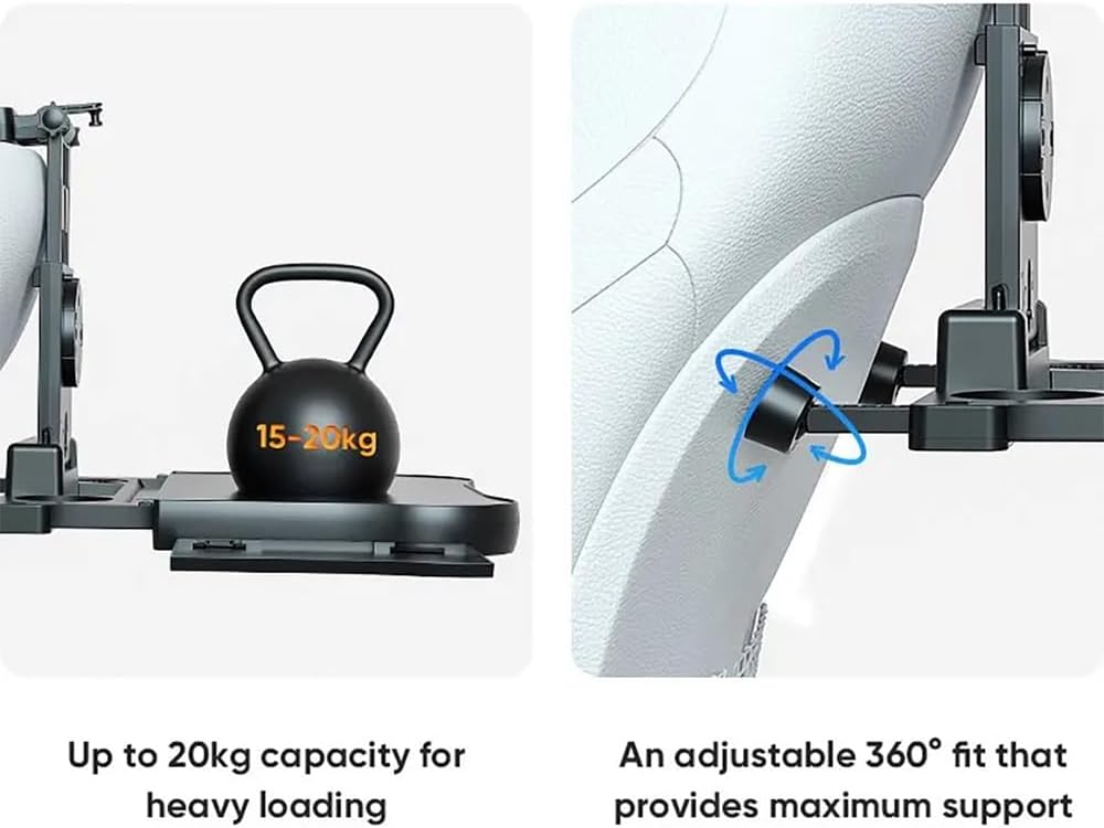 Newfun Tavolino per Auto con Portabicchieri - immagine 4