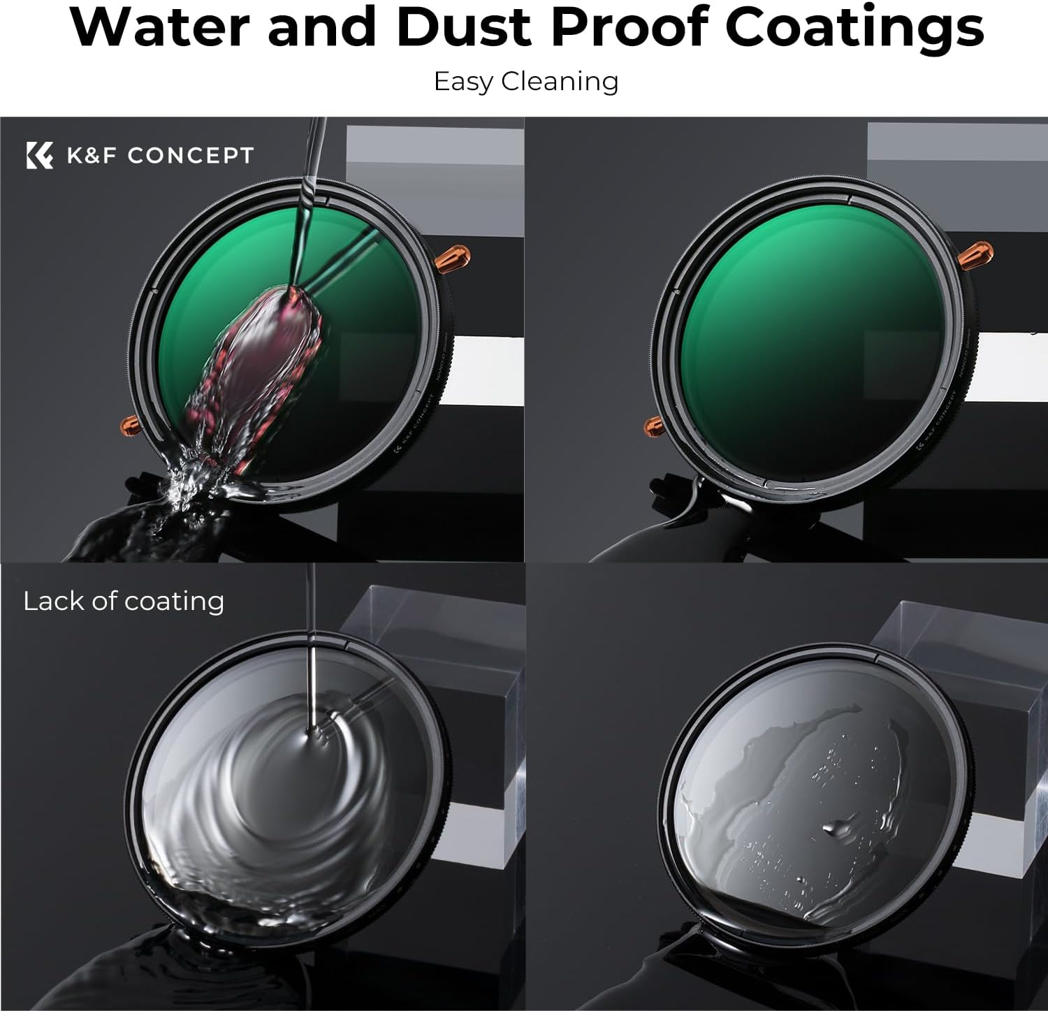 K&f Concept 52mm Filtro ND2-32 e CPL 2 in 1 - immagine 7