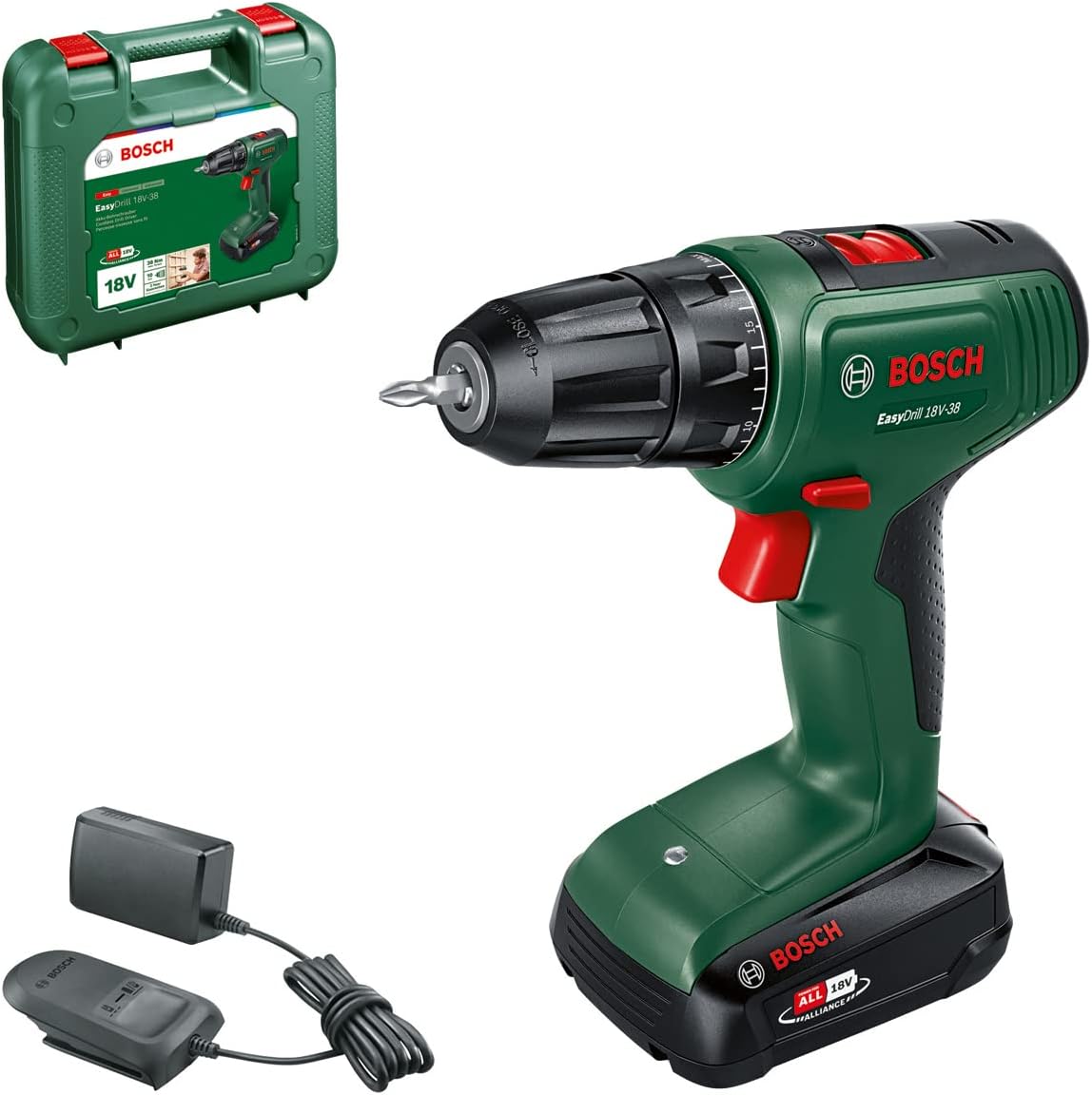 Bosch EasyDrill 18V-38 - Avvitatore a Batteria 38Nm - immagine 1