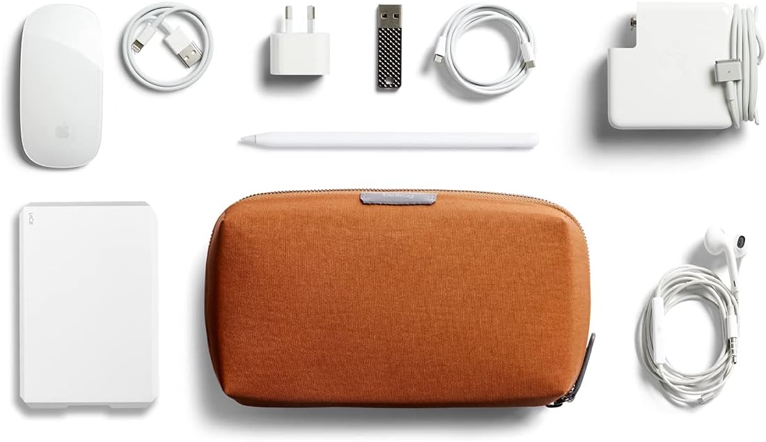 Bellroy Tech Kit - Borsa per Accessori Tecnologici, Bronze - immagine 6