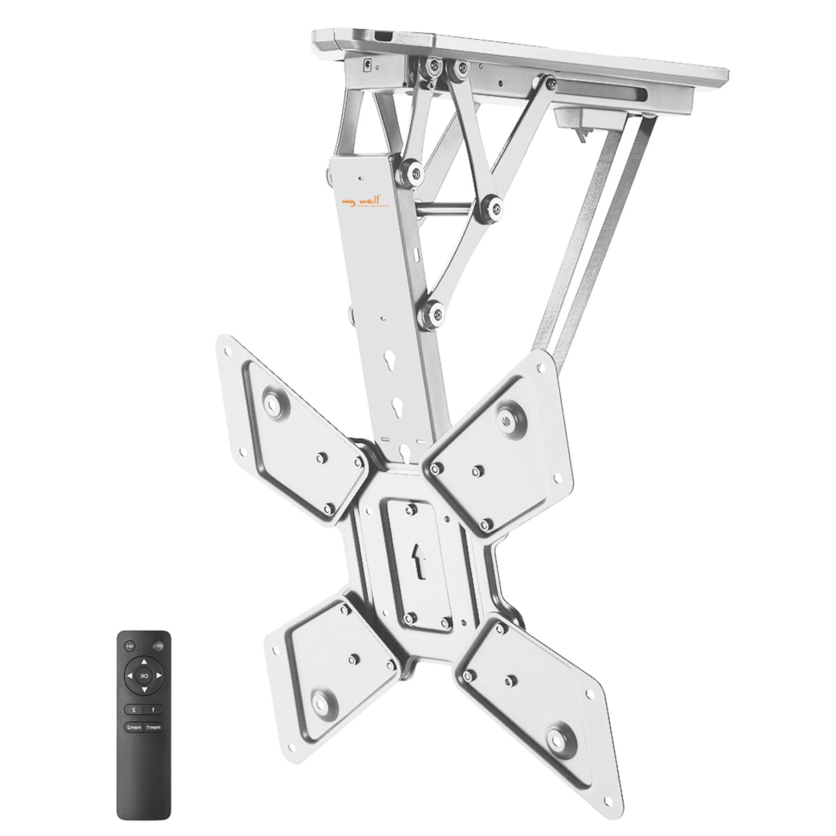 My Wall HL40MWL - Supporto Soffitto Motorizzato per TV 23-55", Bianco