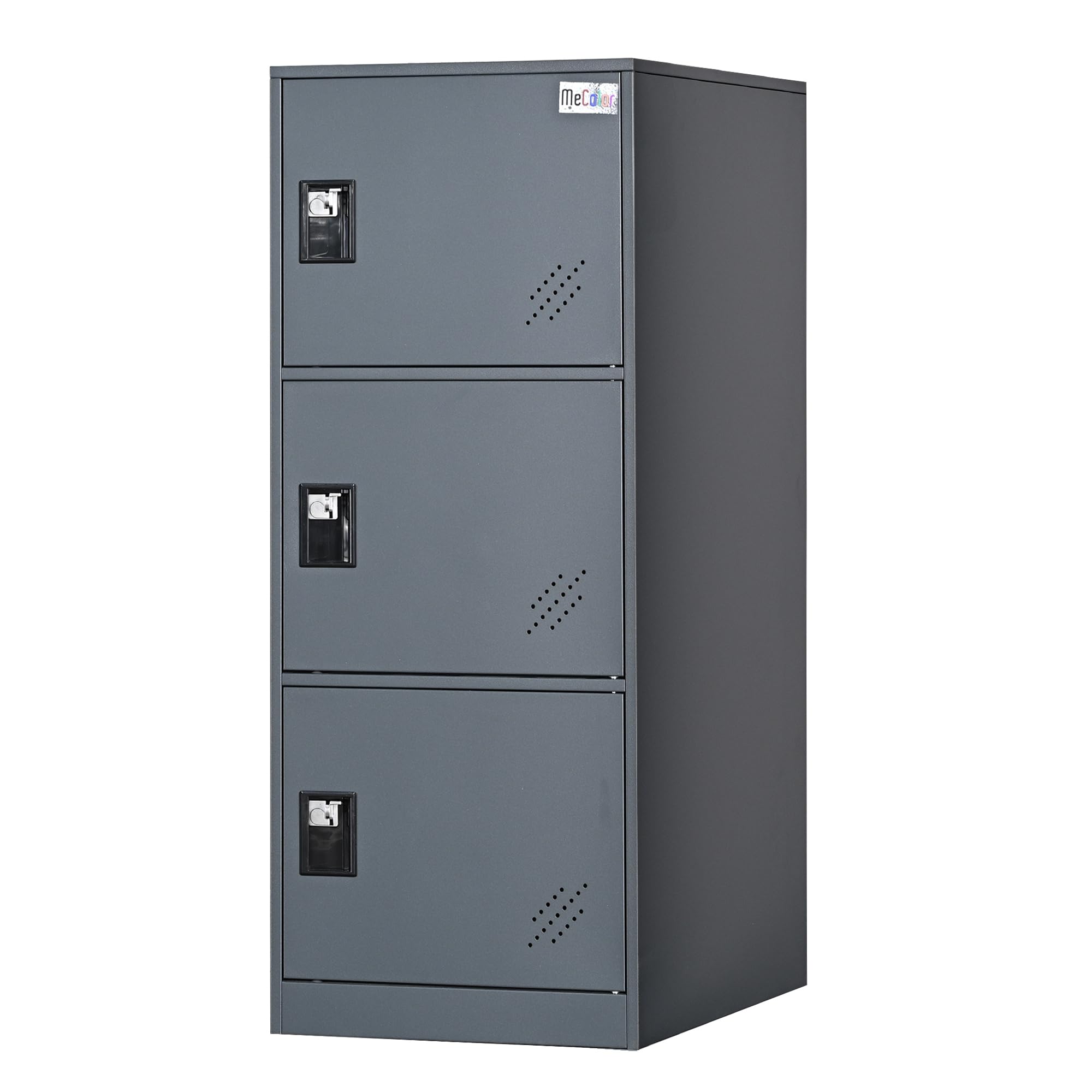 Mecolor Armadietto Verticale con Lucchetto