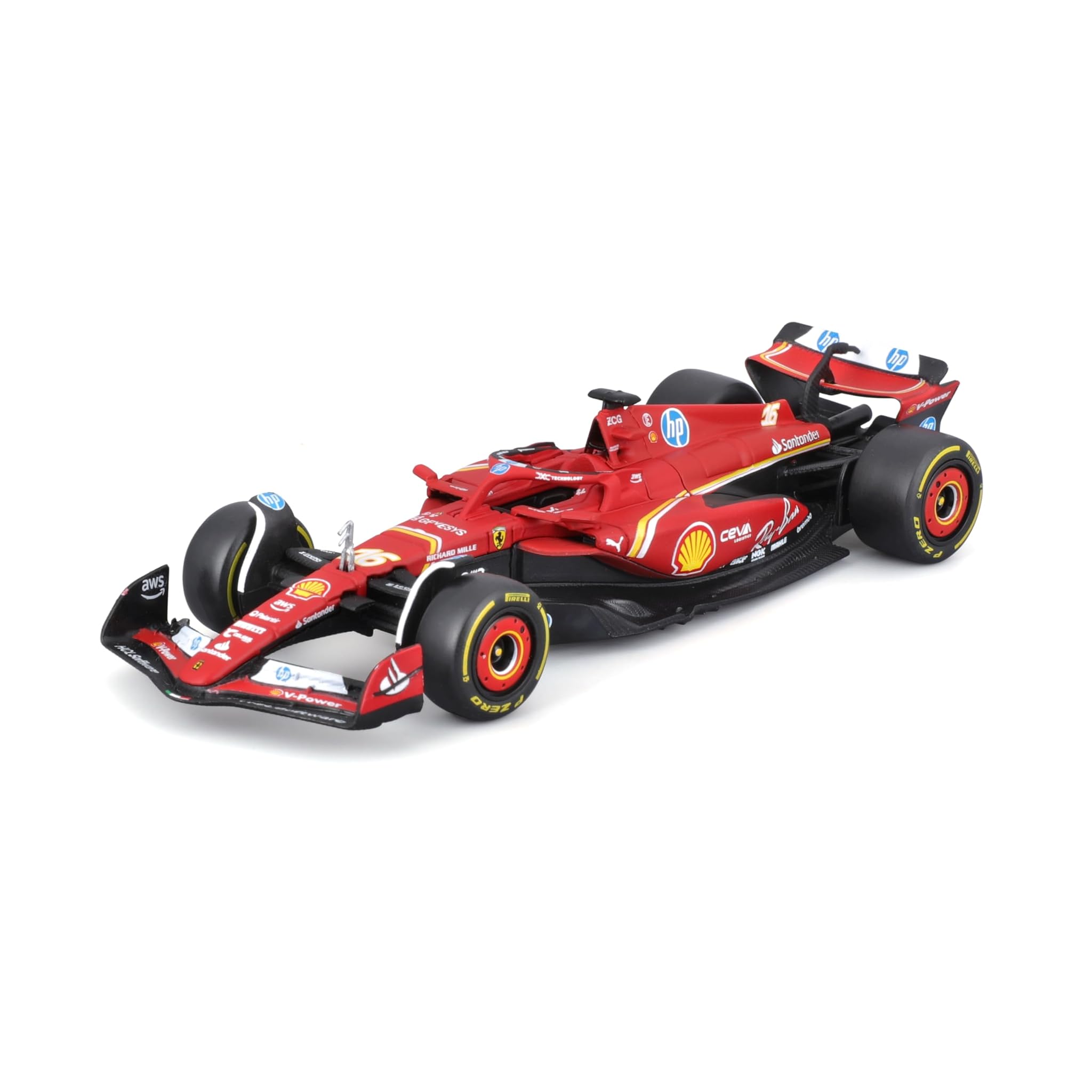 BBURAGO Ferrari SF-24 Charles Leclerc #16 2024 - Modellino 1:43