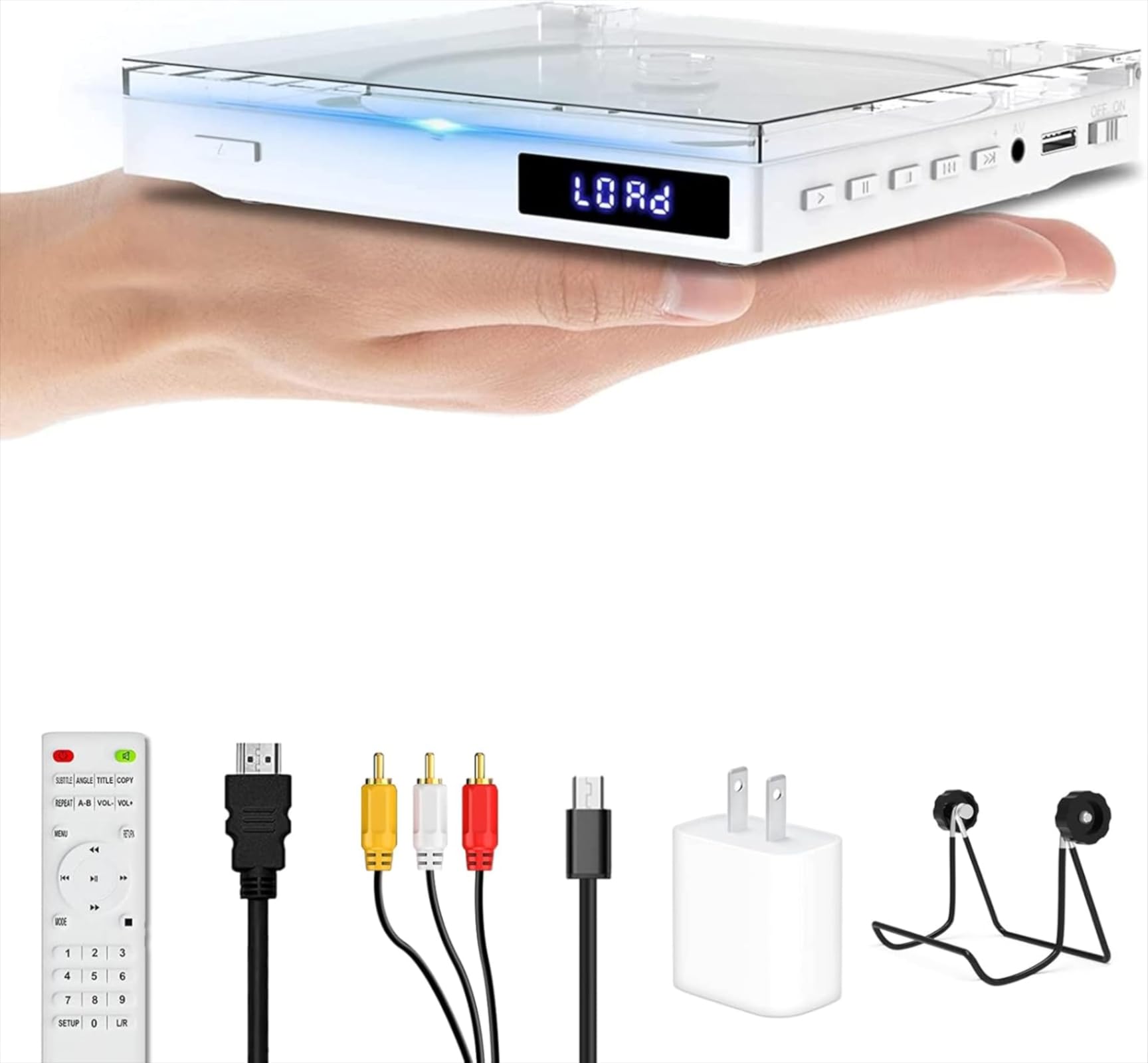 Maite Mini DVD Player Region Free con HDMI 1080P