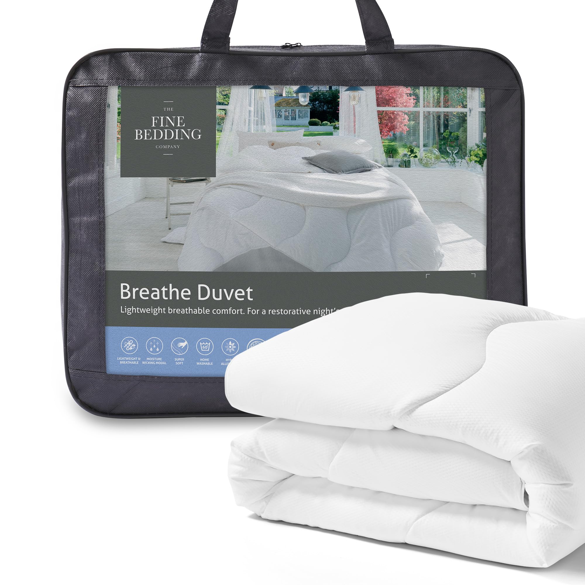 The Fine Bedding Company - Piumino Traspirante 13,5 Tog, Singolo