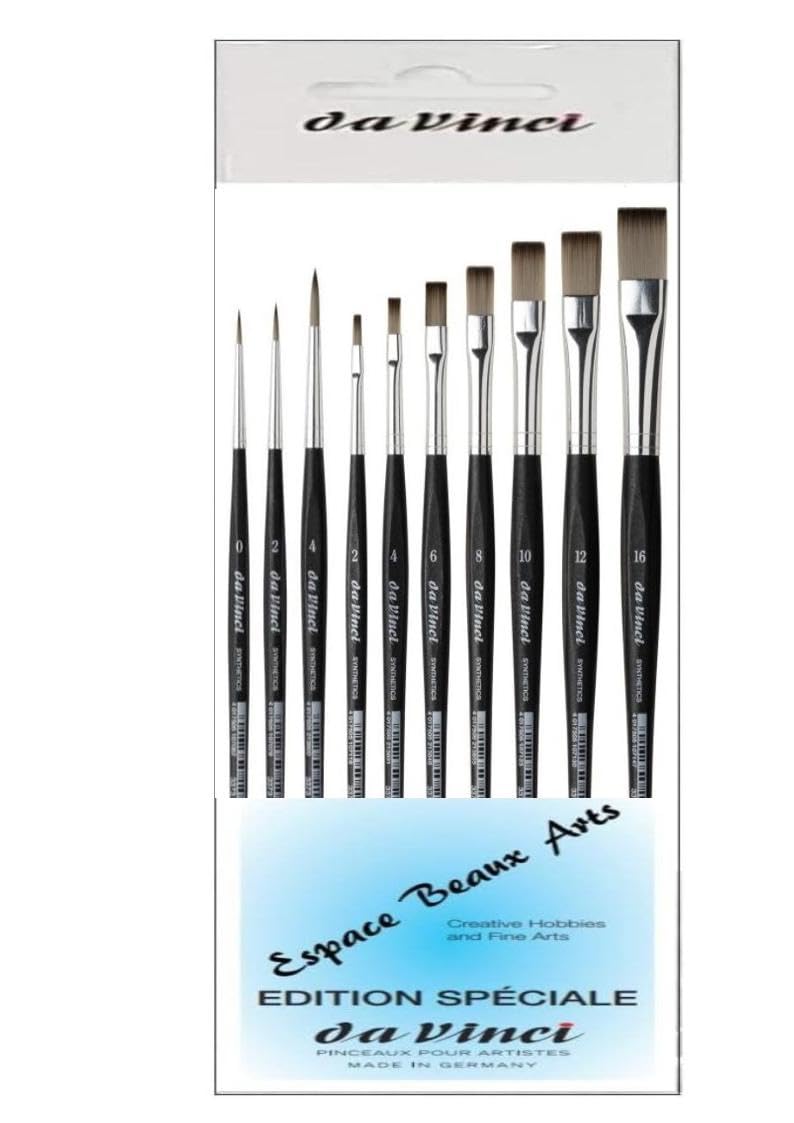 Da Vinci Serie 373 e 374 - Set Pennelli Sintetici