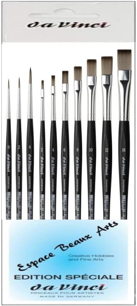 Da Vinci Serie 373 e 374 - Set Pennelli Sintetici - immagine 1