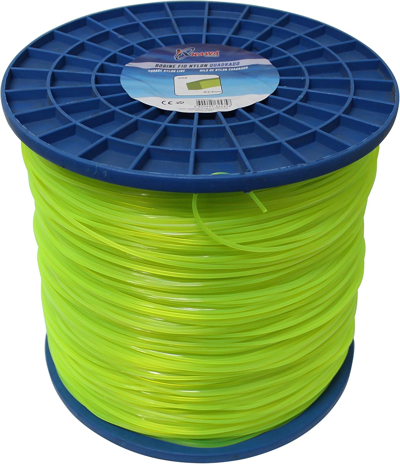 Filo di nylon per decespugliatori quadrato 2,4 mm 10 kg Kawapower - Bricoferr