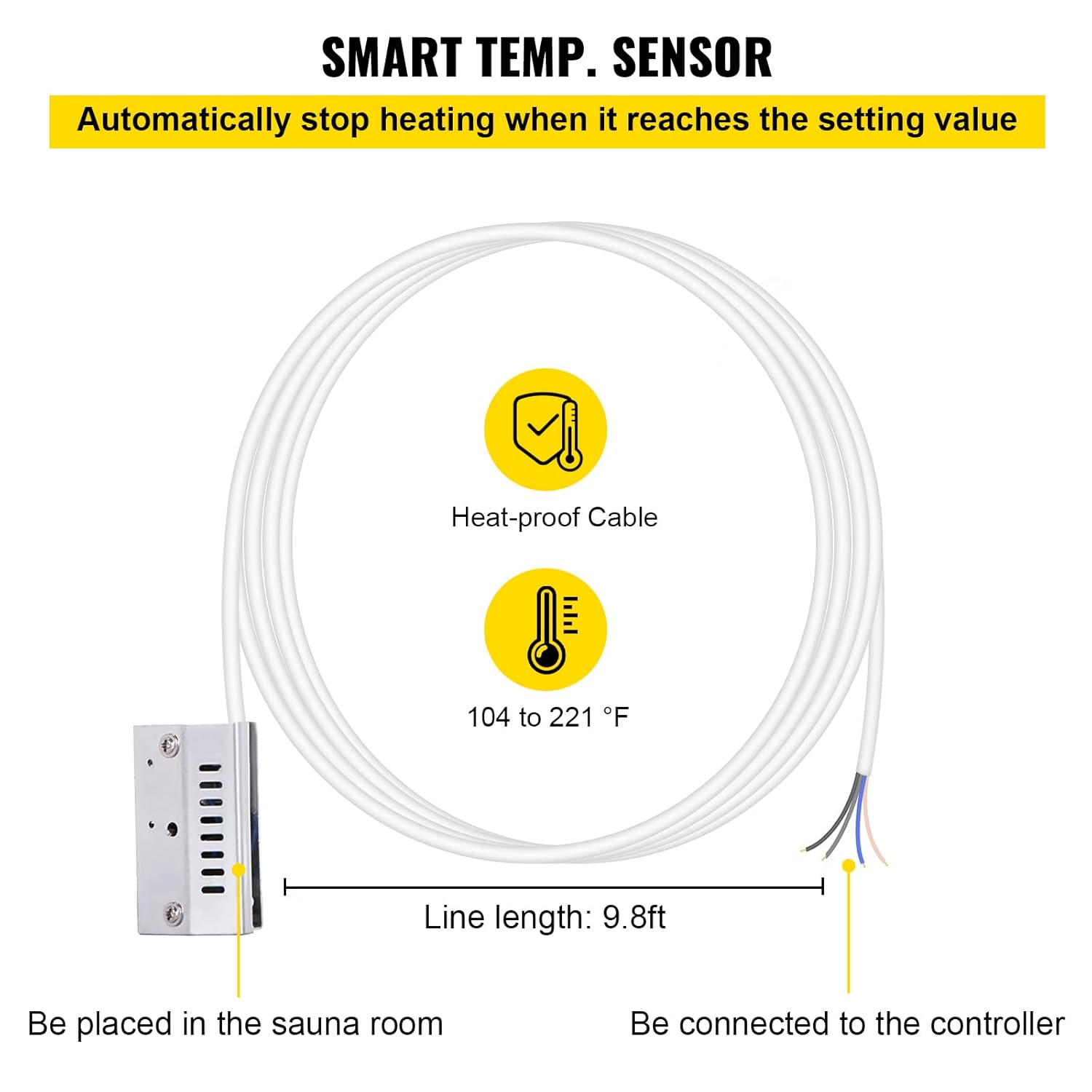 FlowerW 3-9KW Sauna Controller Digitale per Stufa - immagine 5