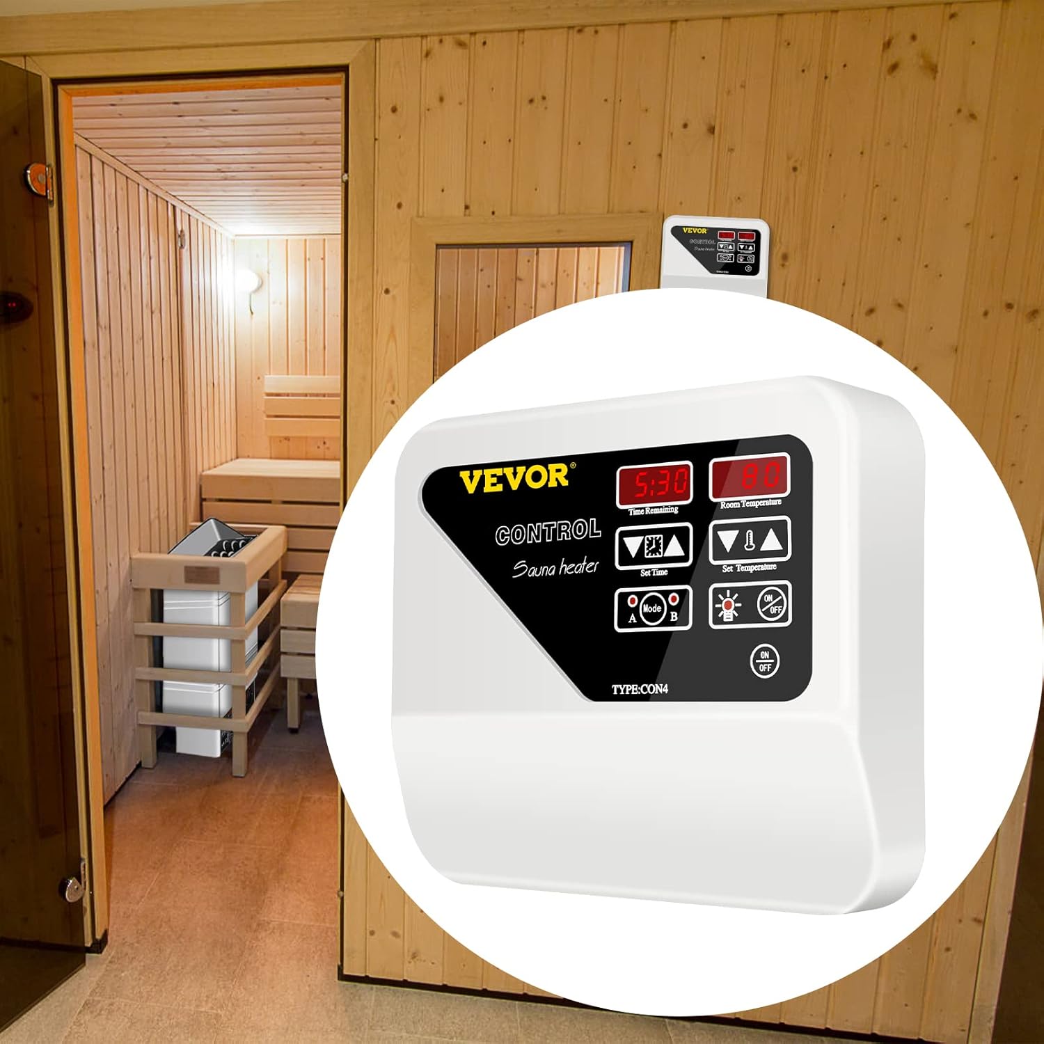 FlowerW 3-9KW Sauna Controller Digitale per Stufa - immagine 8