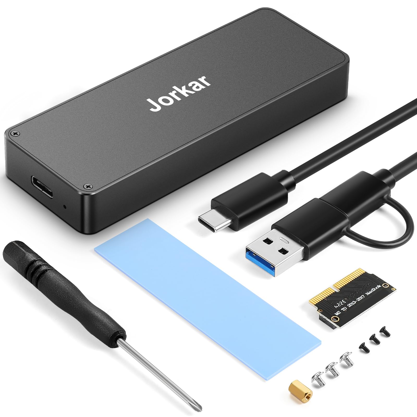 Jorkar CNC Scatola Esterna SSD per MacBook Air/Pro