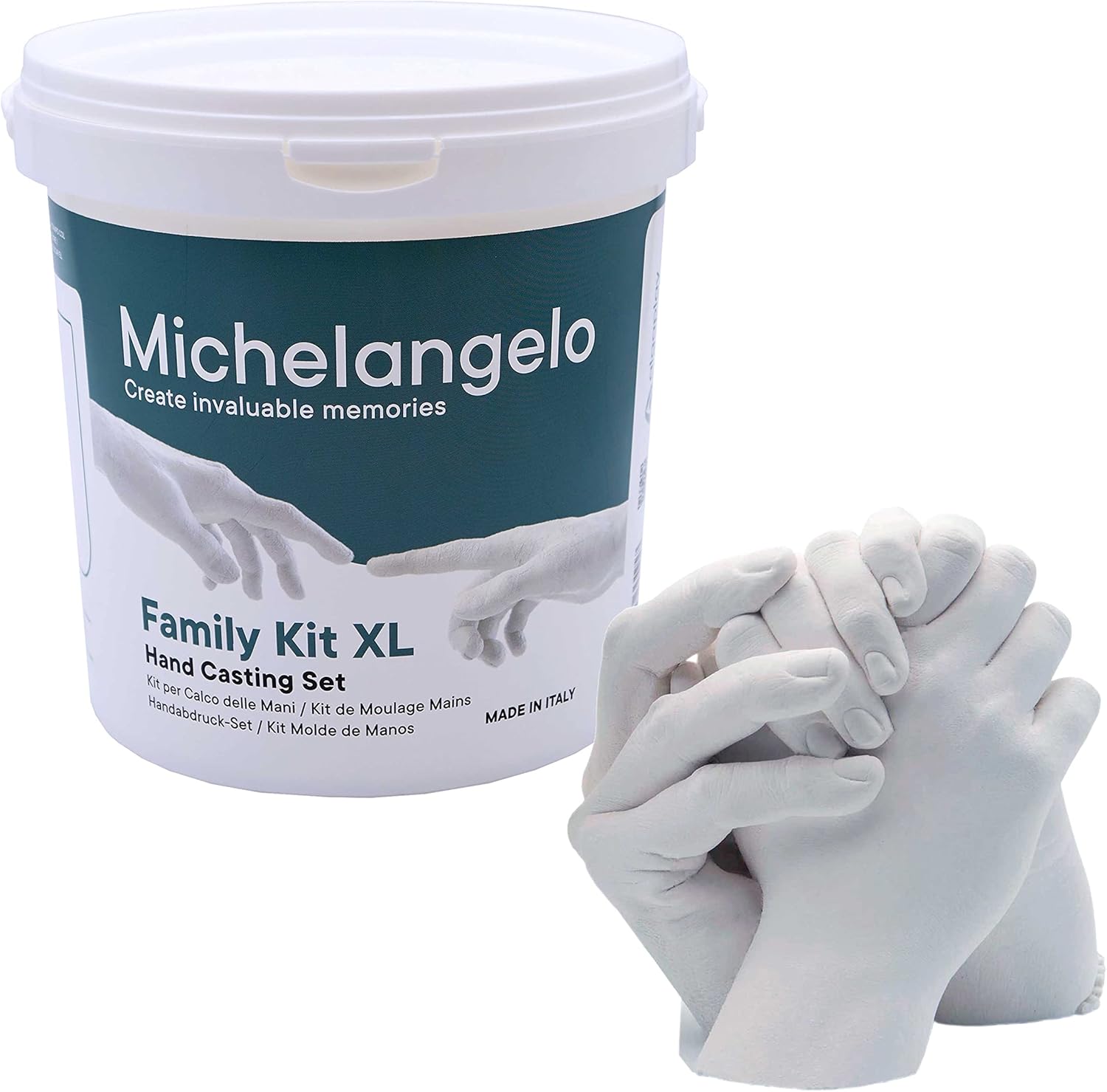 Algaplay Michelangelo Kit Calco Mani Family 4 Mani - immagine 3