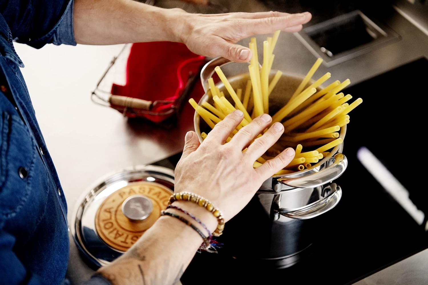 Lagostina Emozione Cestello Forato per Pastaiola Ø 20 cm - immagine 3