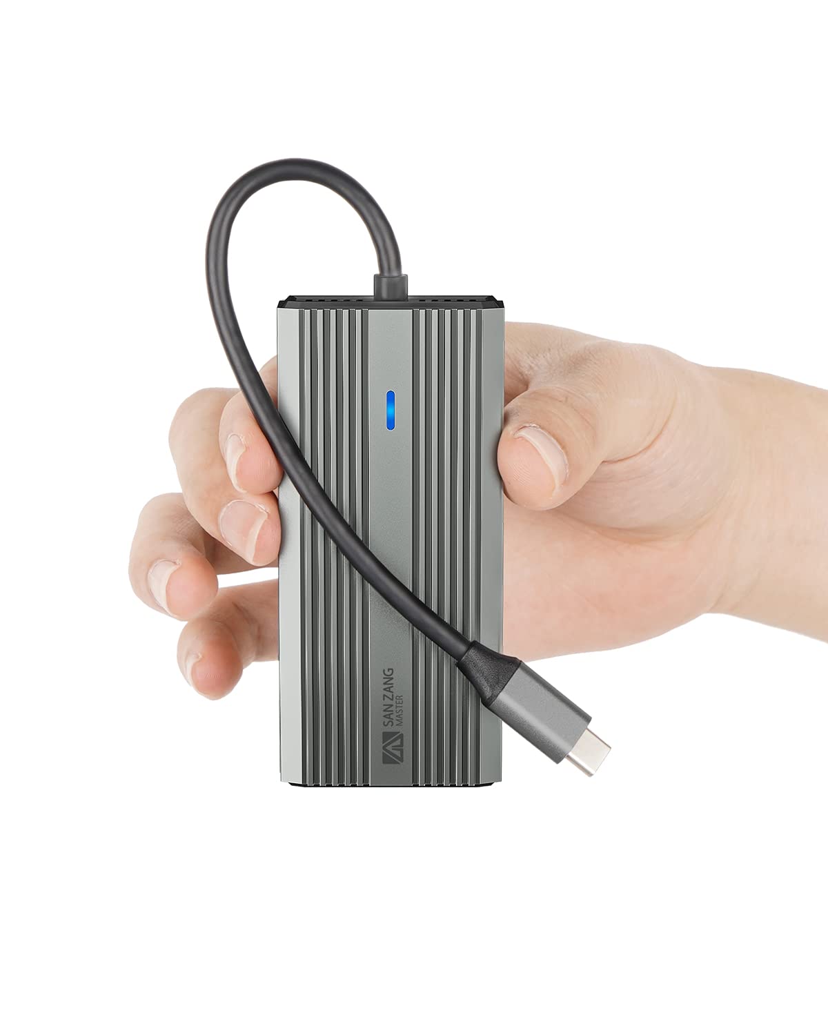 Hub USB-C 5 in 1 con HDMI 4K e Ethernet