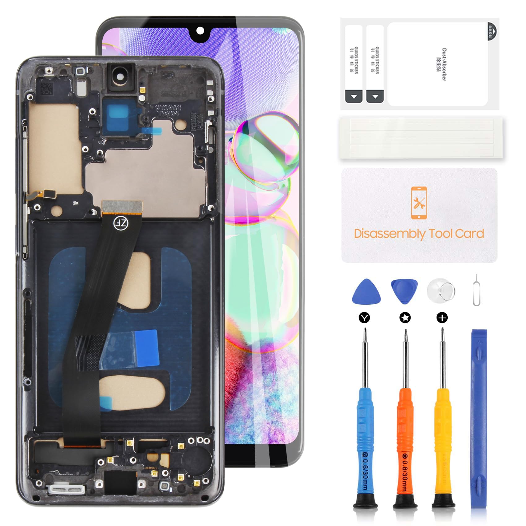 Schermo LCD OLED di Ricambio per Samsung Galaxy S20 5G