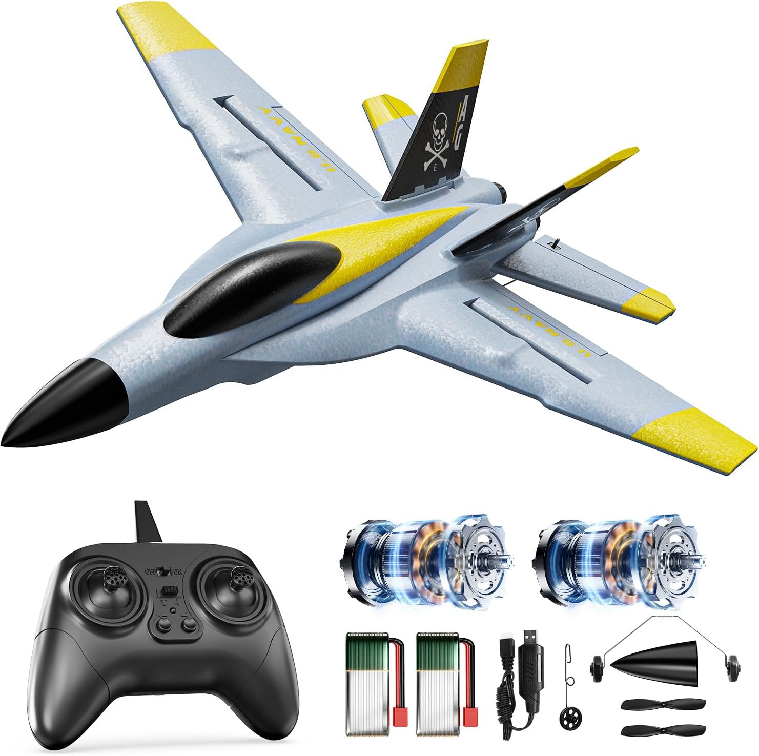 DEERC Aereo Telecomandato Brushless 4 Canali - immagine 1