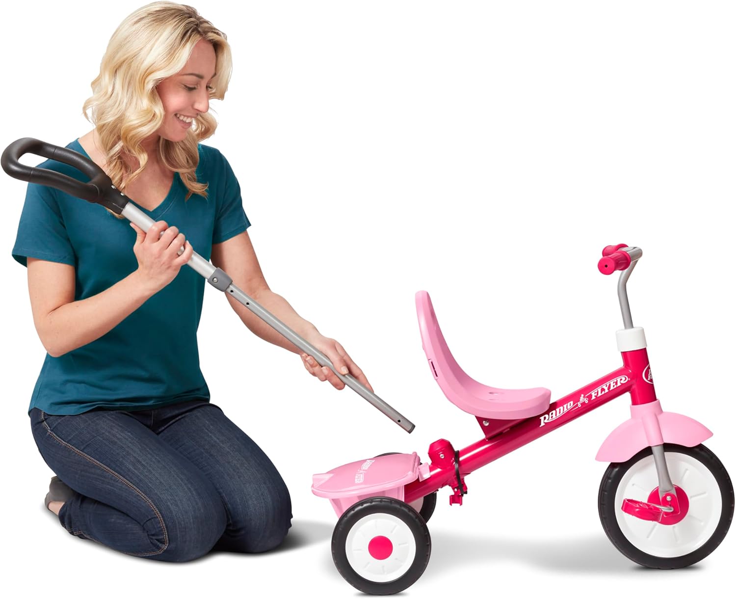 Radio Flyer - Stroller Trike, Pink - immagine 9