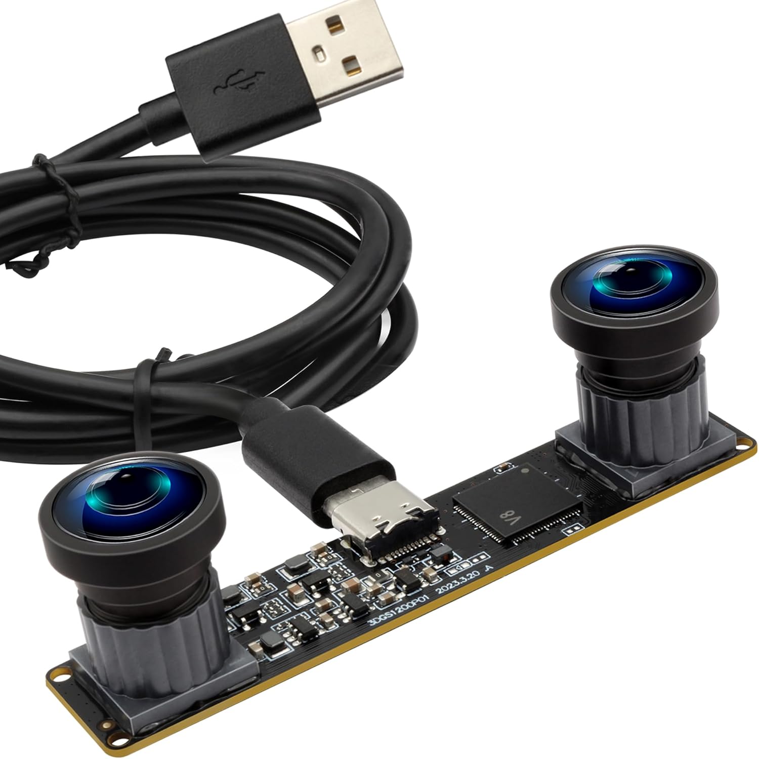 Global Shutter USB Camera Module Dual Lens 3D Stereo - immagine 1