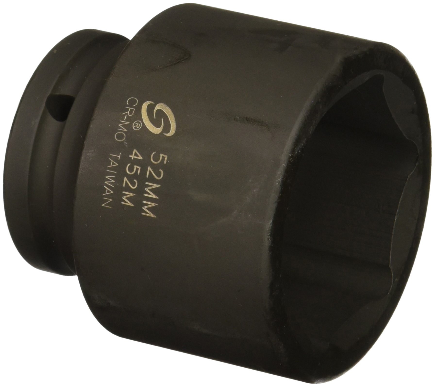 Sunex 452 m 3/10,2 cm Drive standard 6 Point Metric Impact socket 52 mm