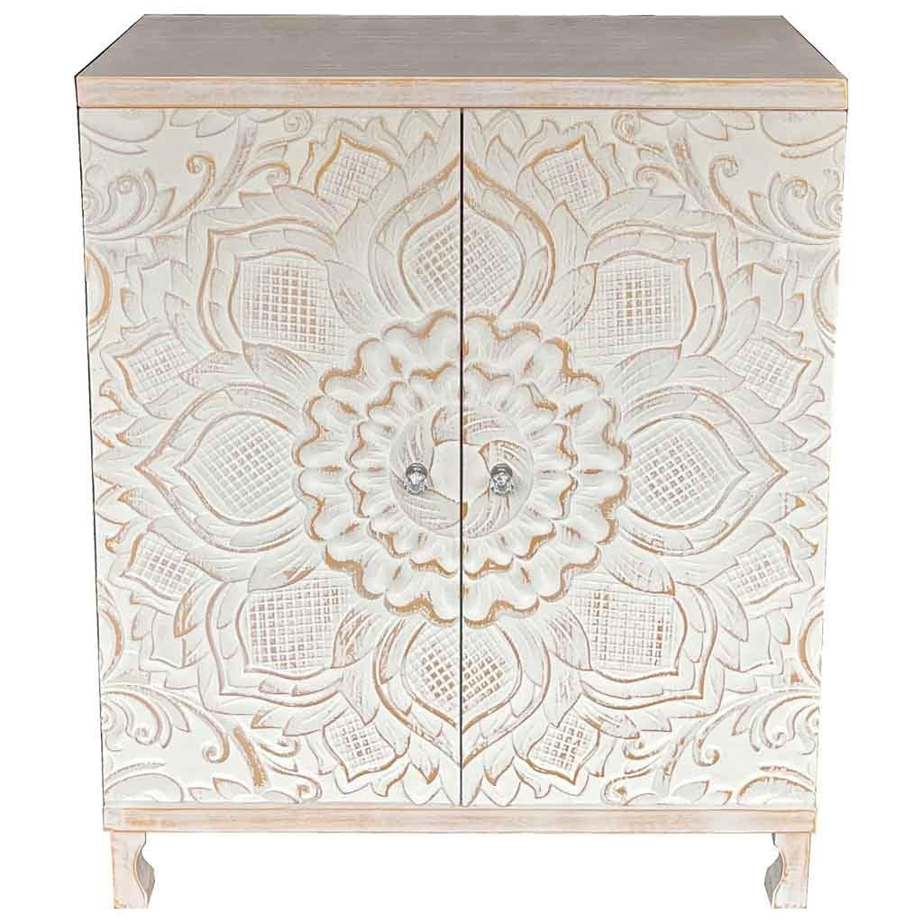 Armario de madera de 2 puertas