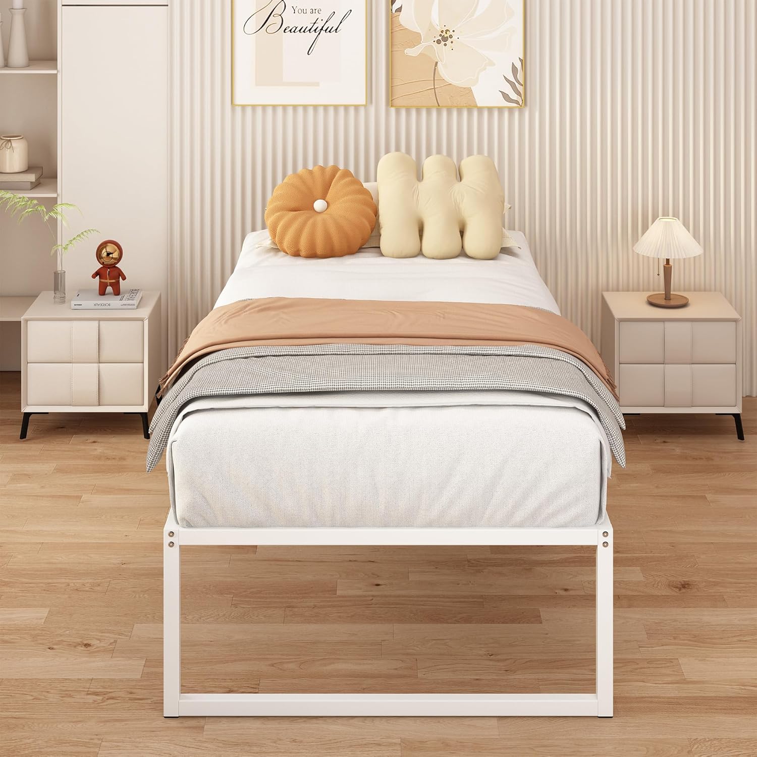 Struttura Letto Singola 90x190cm - 46cm Altezza - immagine 6