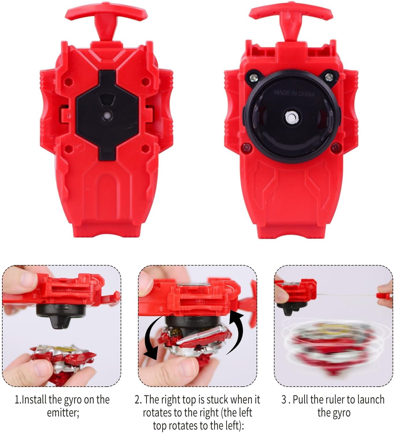 Set da Battle Spinner con 12 Gryo e Lanciatori - immagine 2