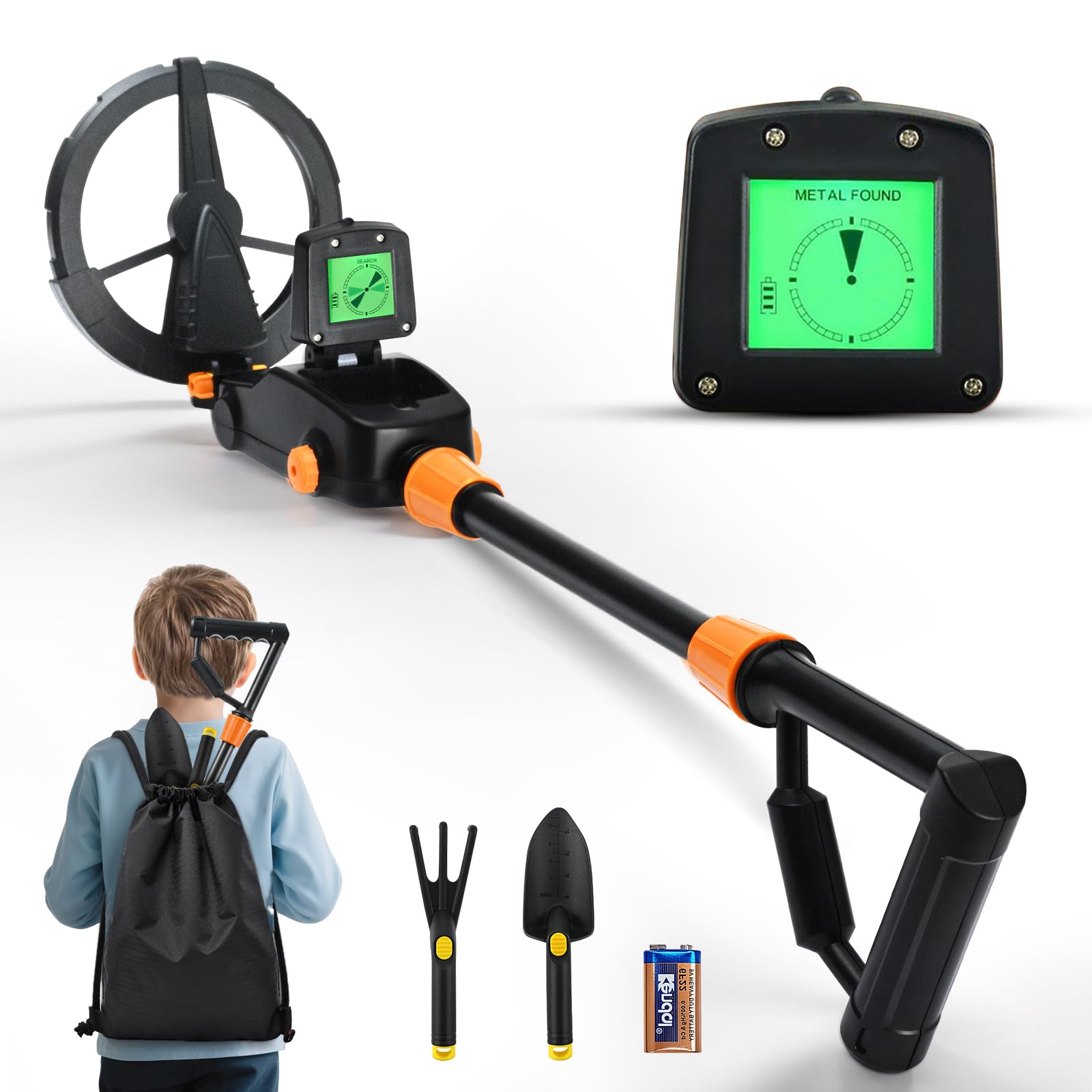 Metal Detector per Bambini IP68 con Display LCD