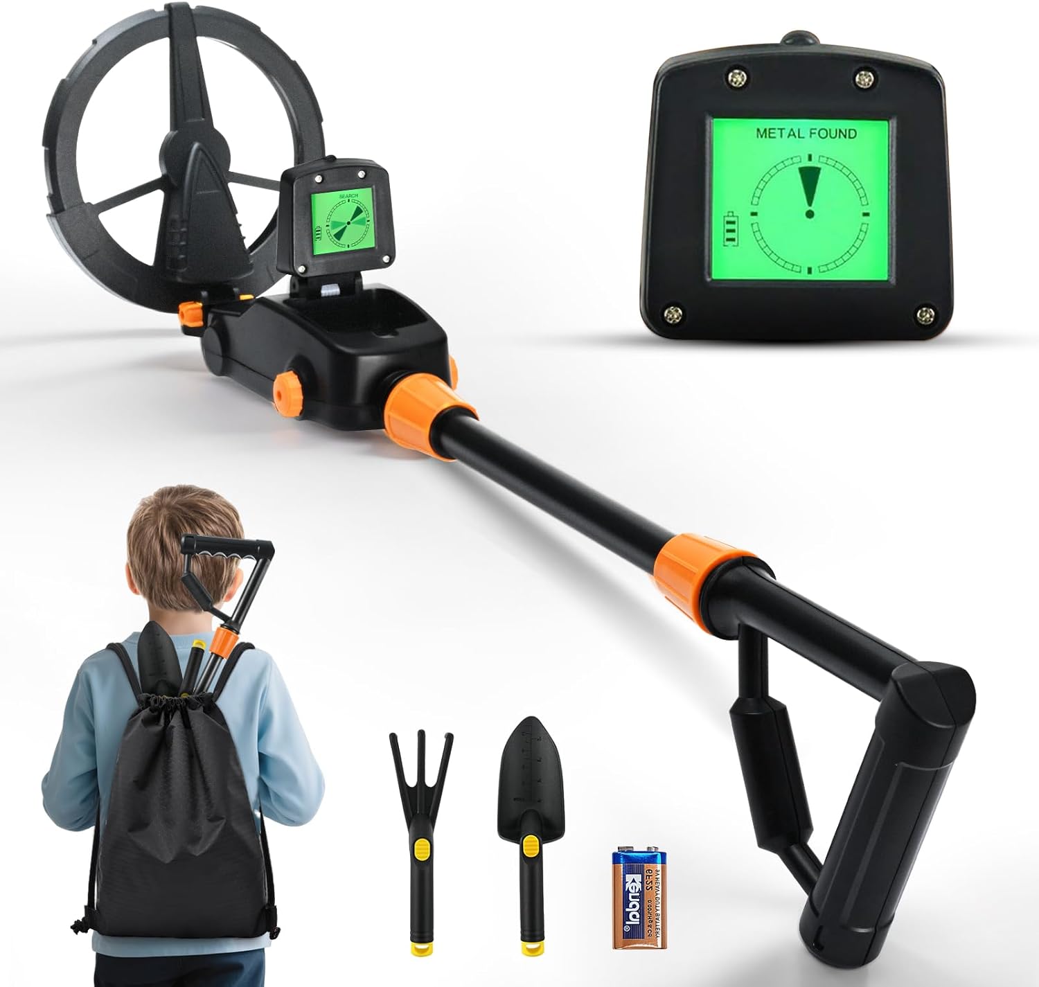 Metal Detector per Bambini IP68 con Display LCD - immagine 1