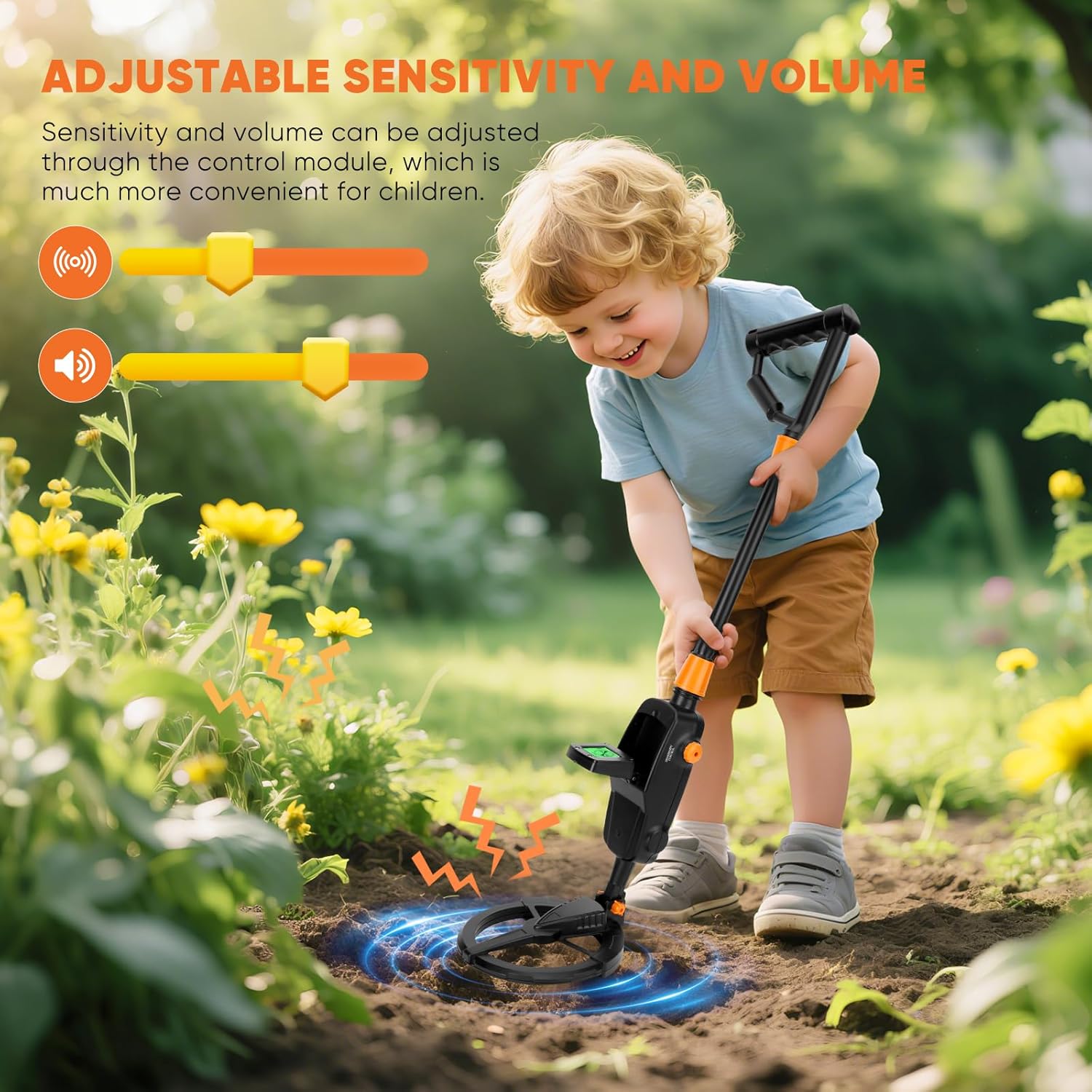 Metal Detector per Bambini IP68 con Display LCD - immagine 5