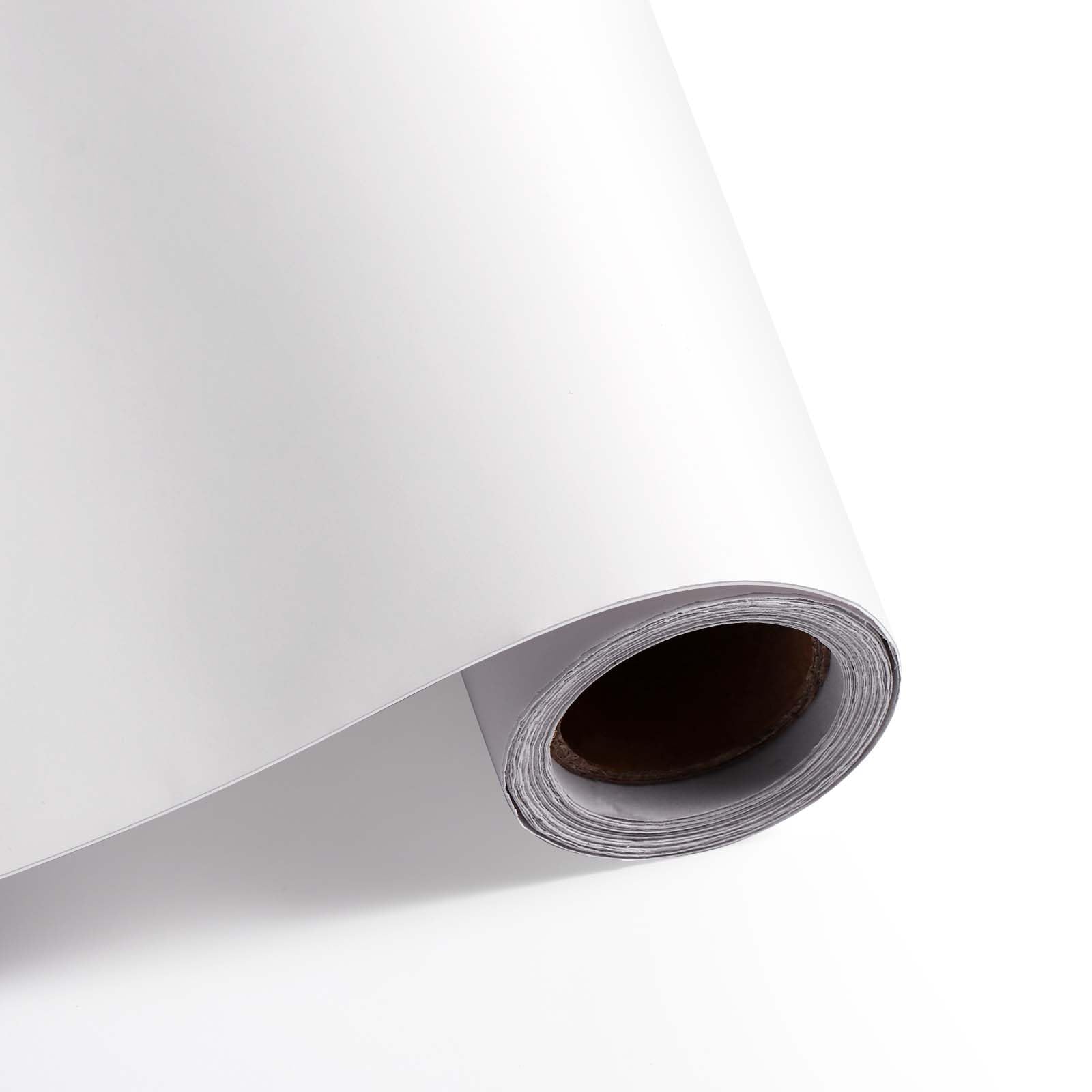 Diboniur Carta Adesiva per Mobili 40x300cm Bianco Opaco