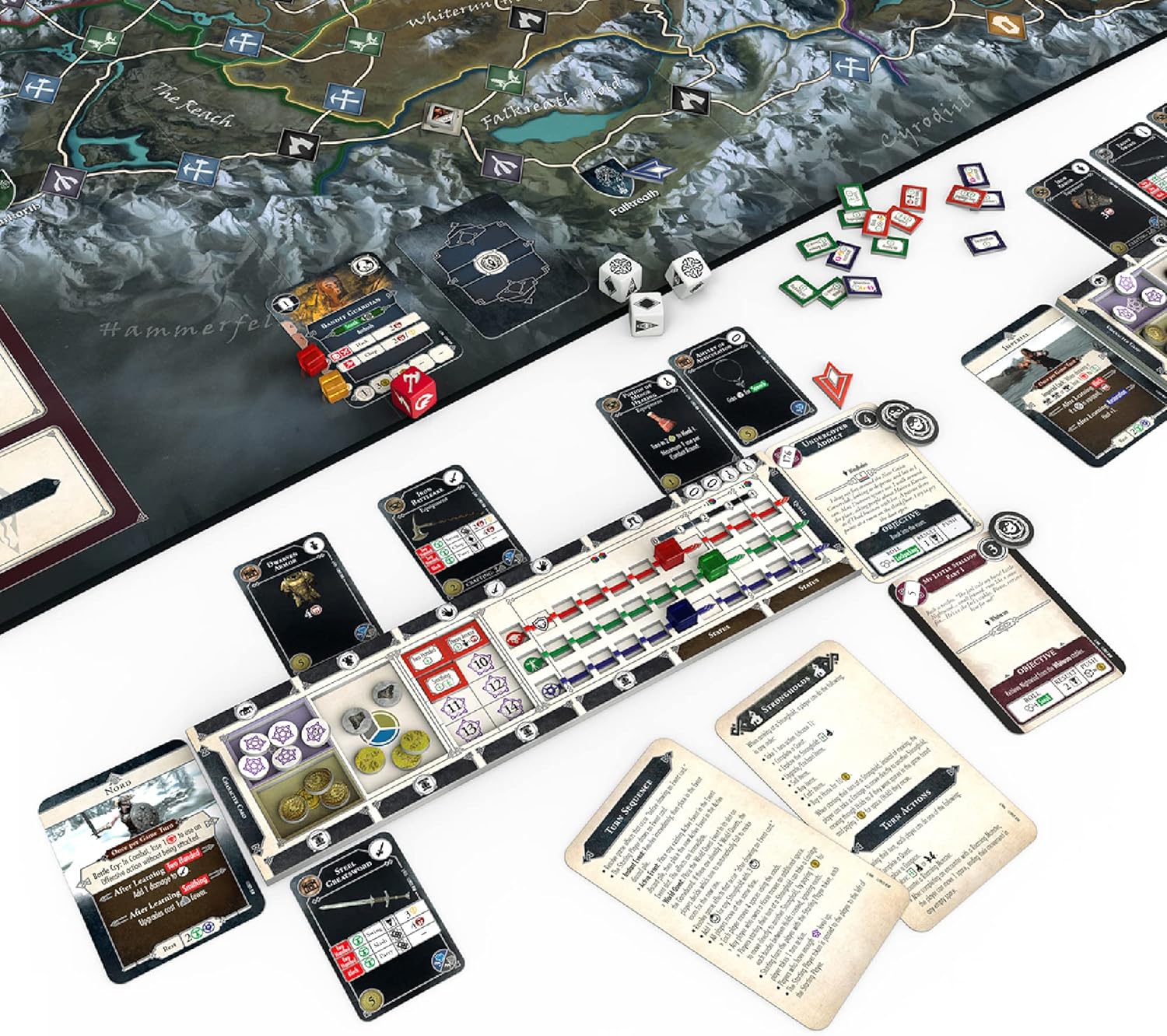 The Elder Scrolls Skyrim Adventure Board Game, 1-4 giocatori - immagine 2