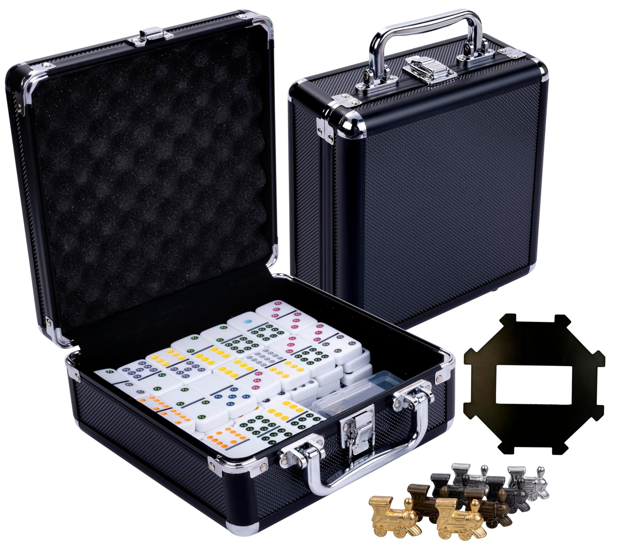 Engelhart Domino Treno Messicano D12 - Valigetta Nera