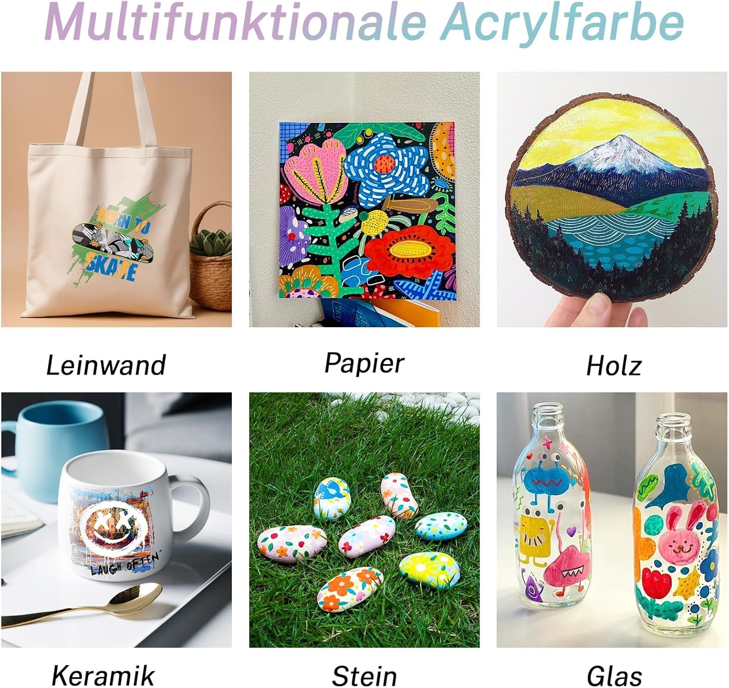 TBC Colori Acrilici Set 24 Colori (12 ml/tubo) - immagine 4