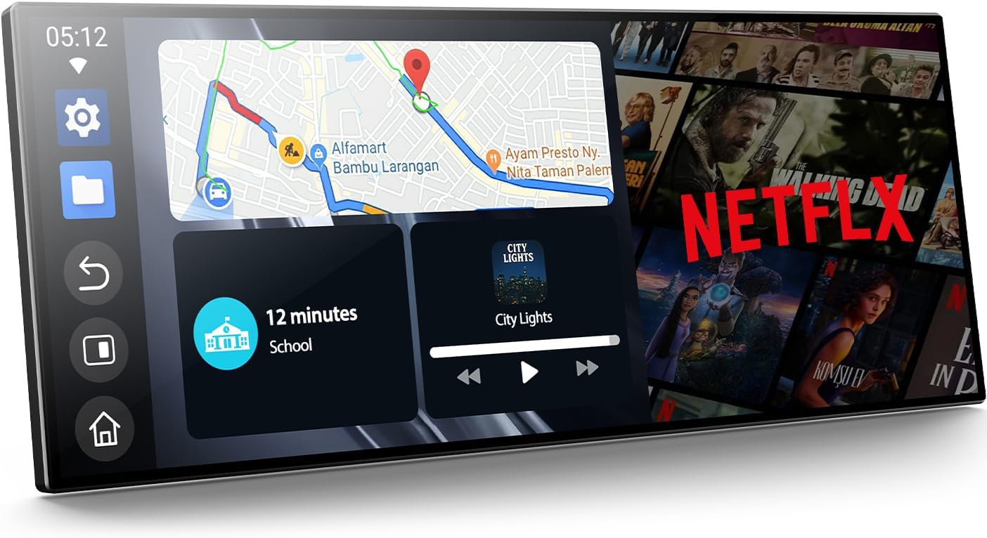 Lamtto Carplay Schermo 10,25" Wireless con Net-flix - immagine 1