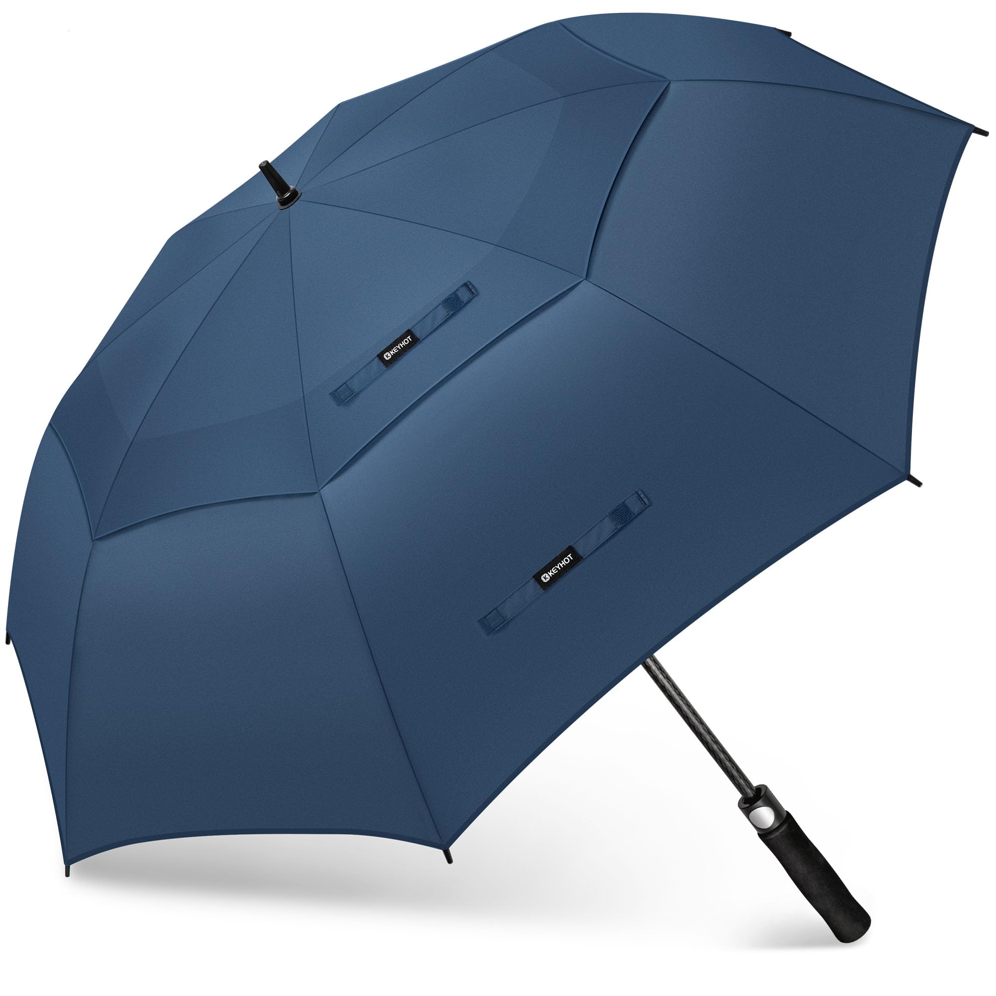 Ombrello Golf Grande Automatico Stormproof Doppio Baldacchino