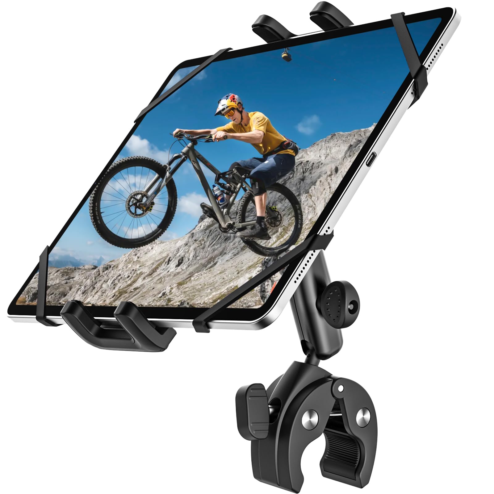 Supporto Tablet Universale per Asta Microfono/Moto