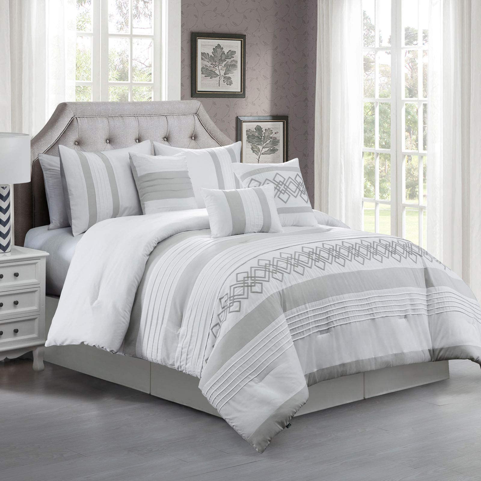 Chezmoi Collection Ariel - Set Biancheria Letto King Size