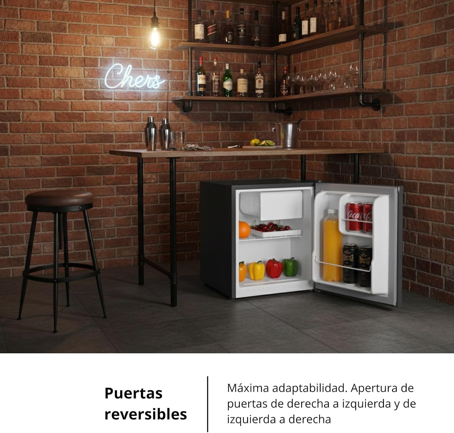 Corberó Minibar CFHMB41X - 41L Inox - immagine 8