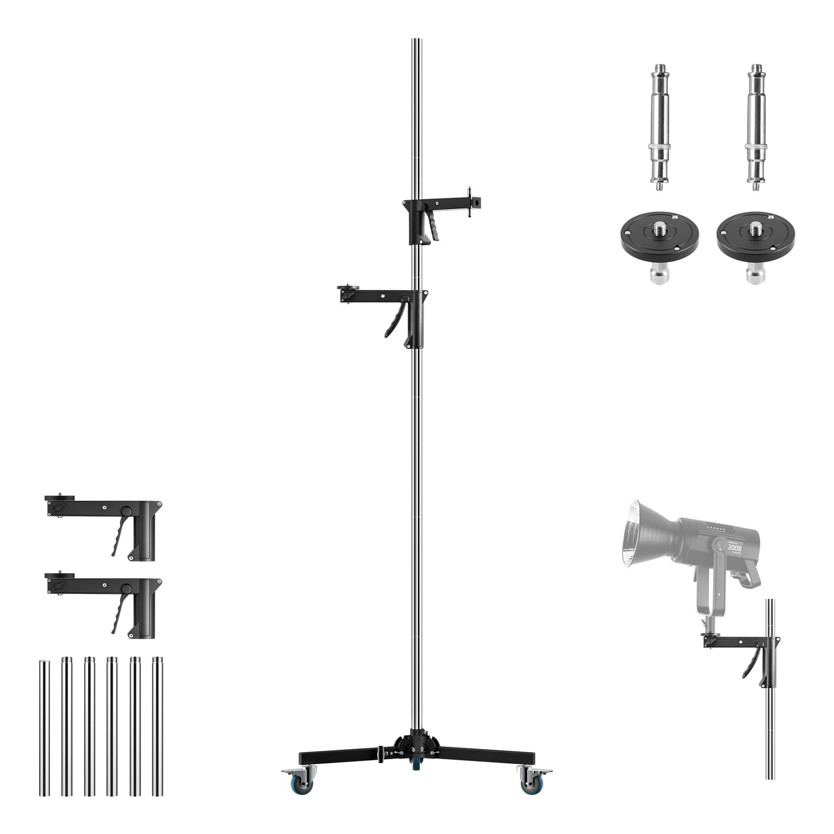 Selens Supporto Leggero Resistente 250 cm