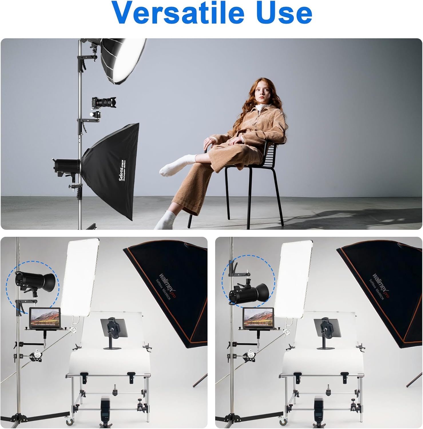 Selens Supporto Leggero Resistente 250 cm - immagine 6