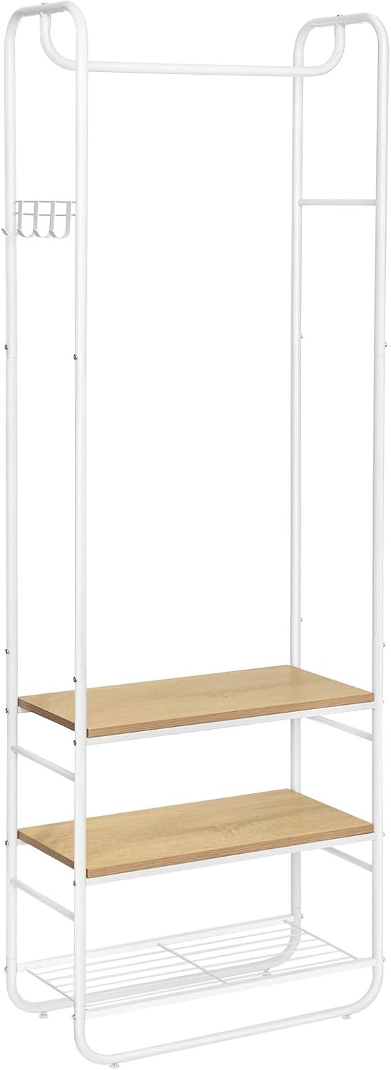 Vasagle Appendiabiti con Scarpiera 58x28x181 cm