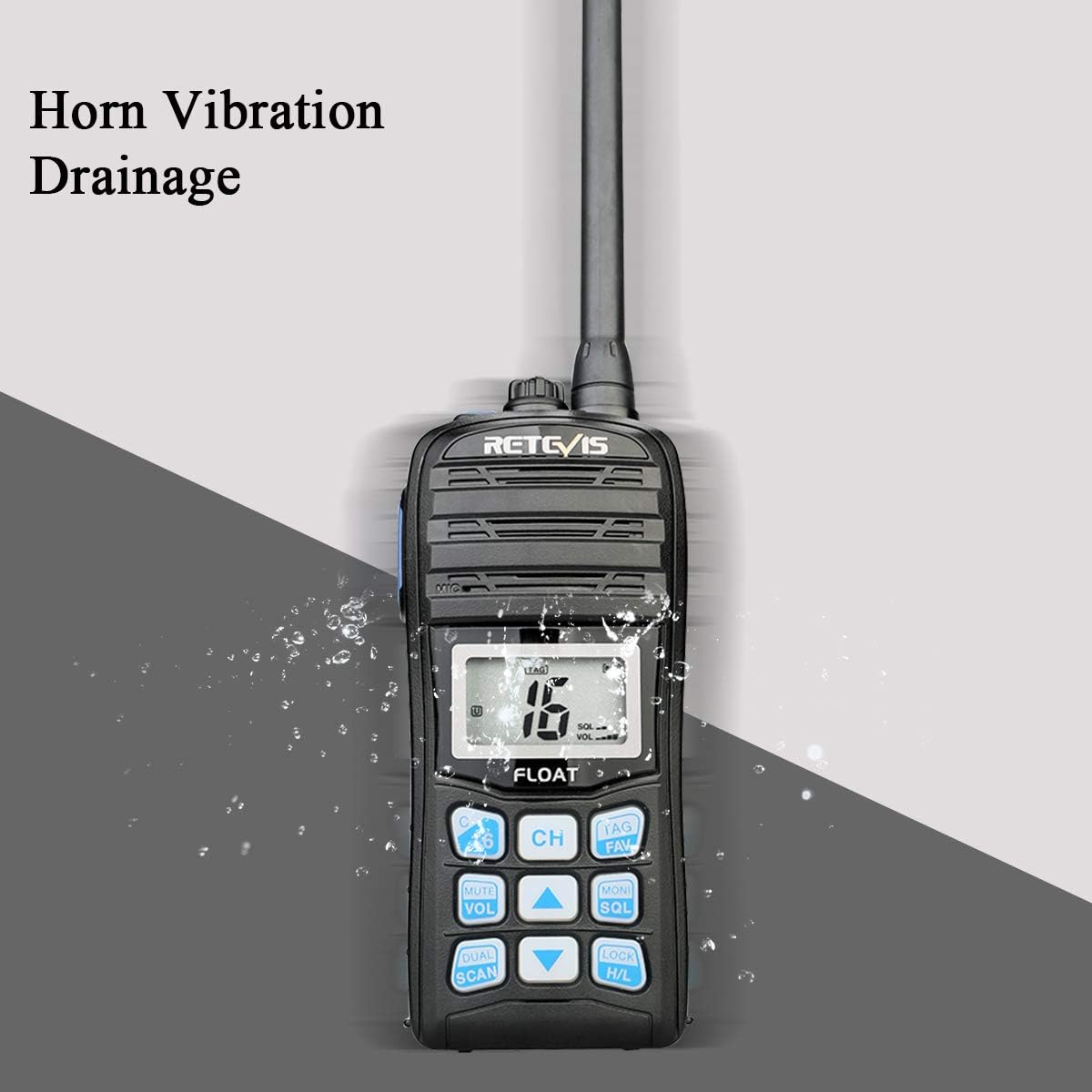 Retevis RT55 Marino Walkie Talkie IP67 Galleggiante - immagine 5