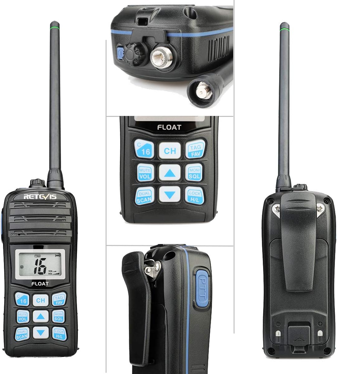 Retevis RT55 Marino Walkie Talkie IP67 Galleggiante - immagine 7