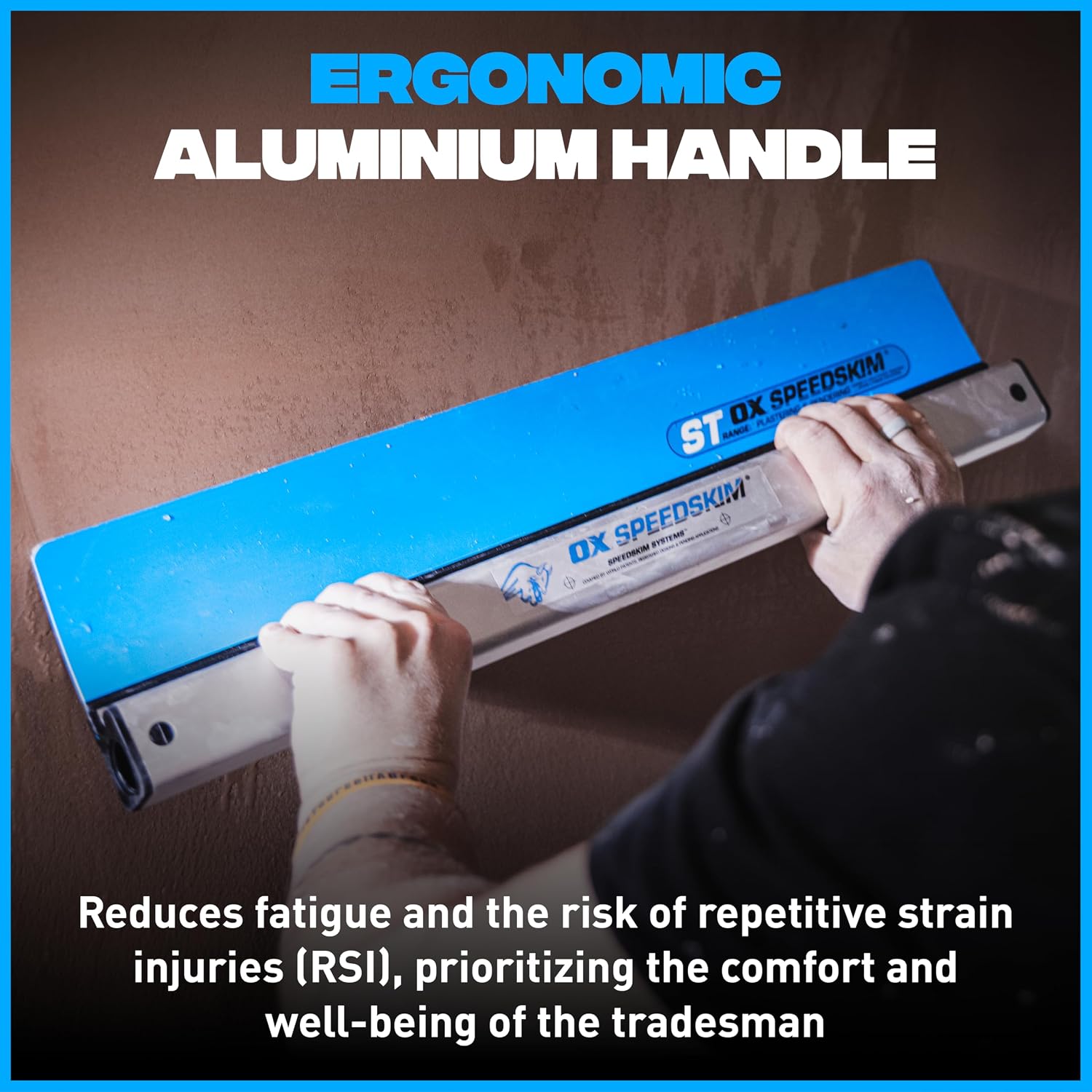 OX Speedskim Semi Flexible Plastering Rule - ST 600mm | Velz