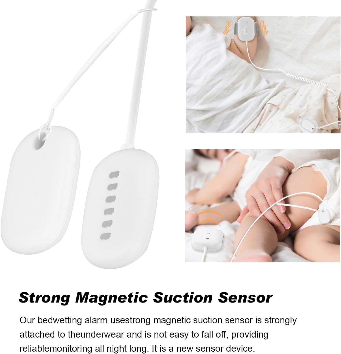 Allarme Enuresi Notturna Ricaricabile USB - immagine 6