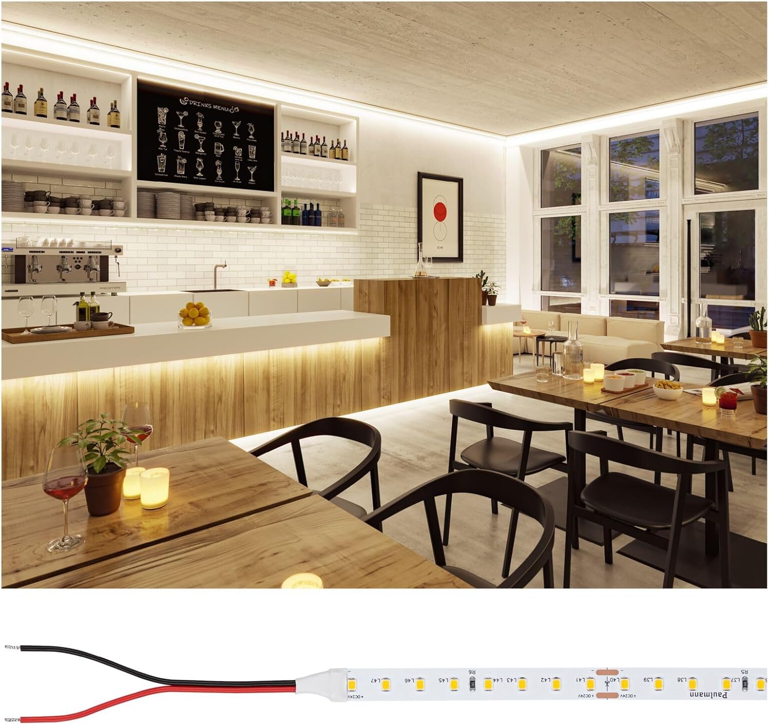 Paulmann 76025 Strip LED Pro Silver P75 10m 42W - immagine 5