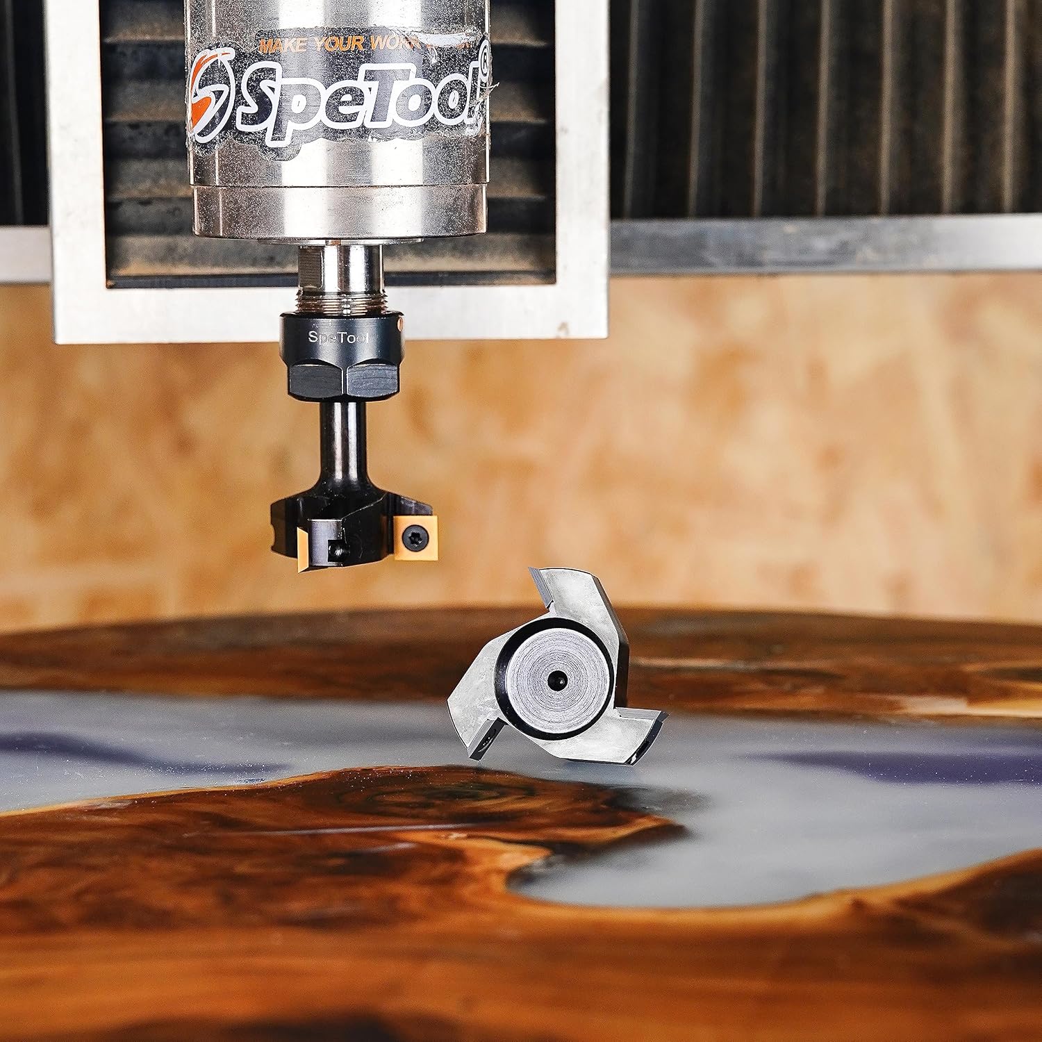 Spetool Fresa per Spianare Legno - Gambo 12mm - immagine 5