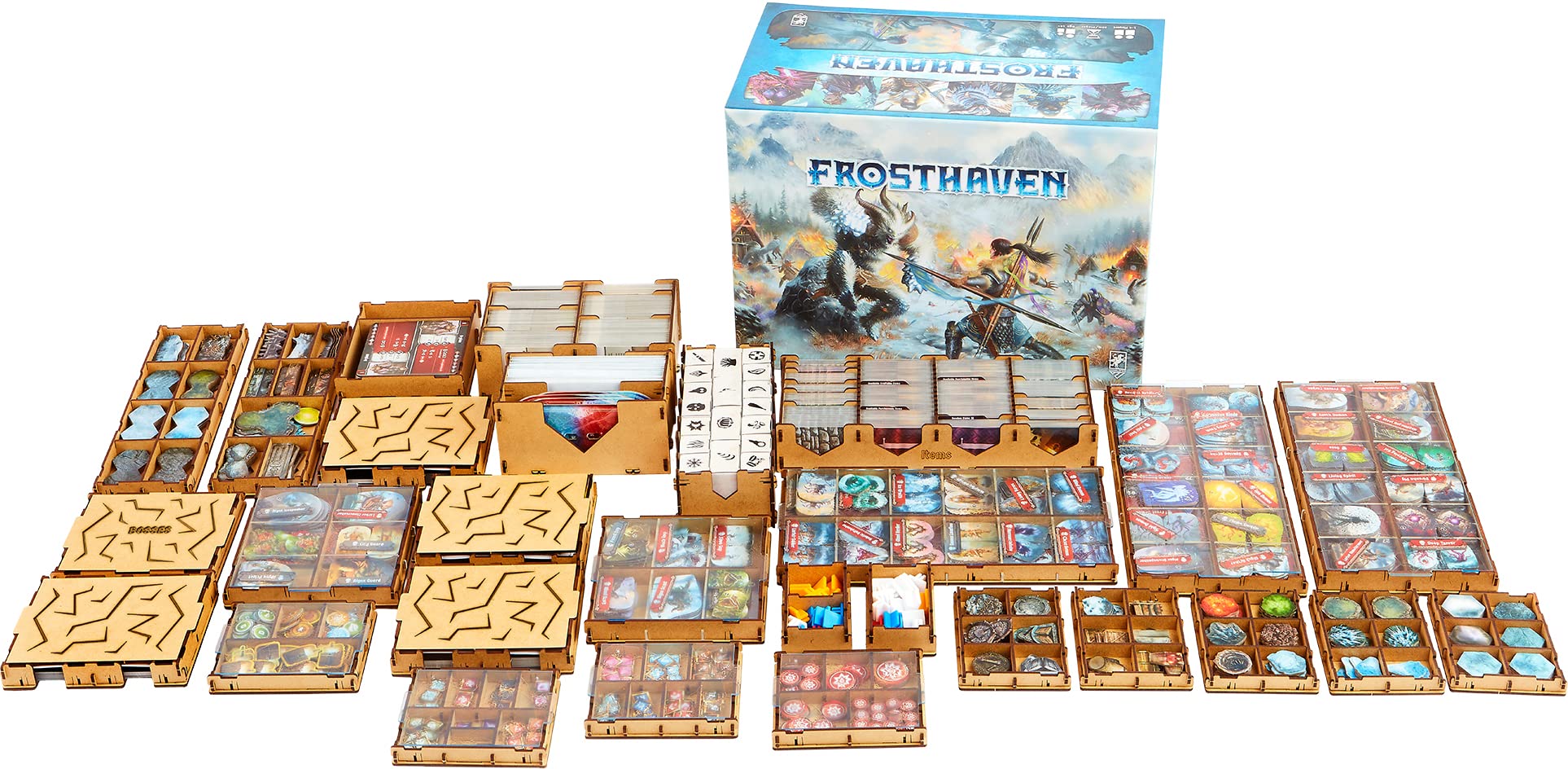 docsmagic.de Organizer Insert for Frosthaven Box